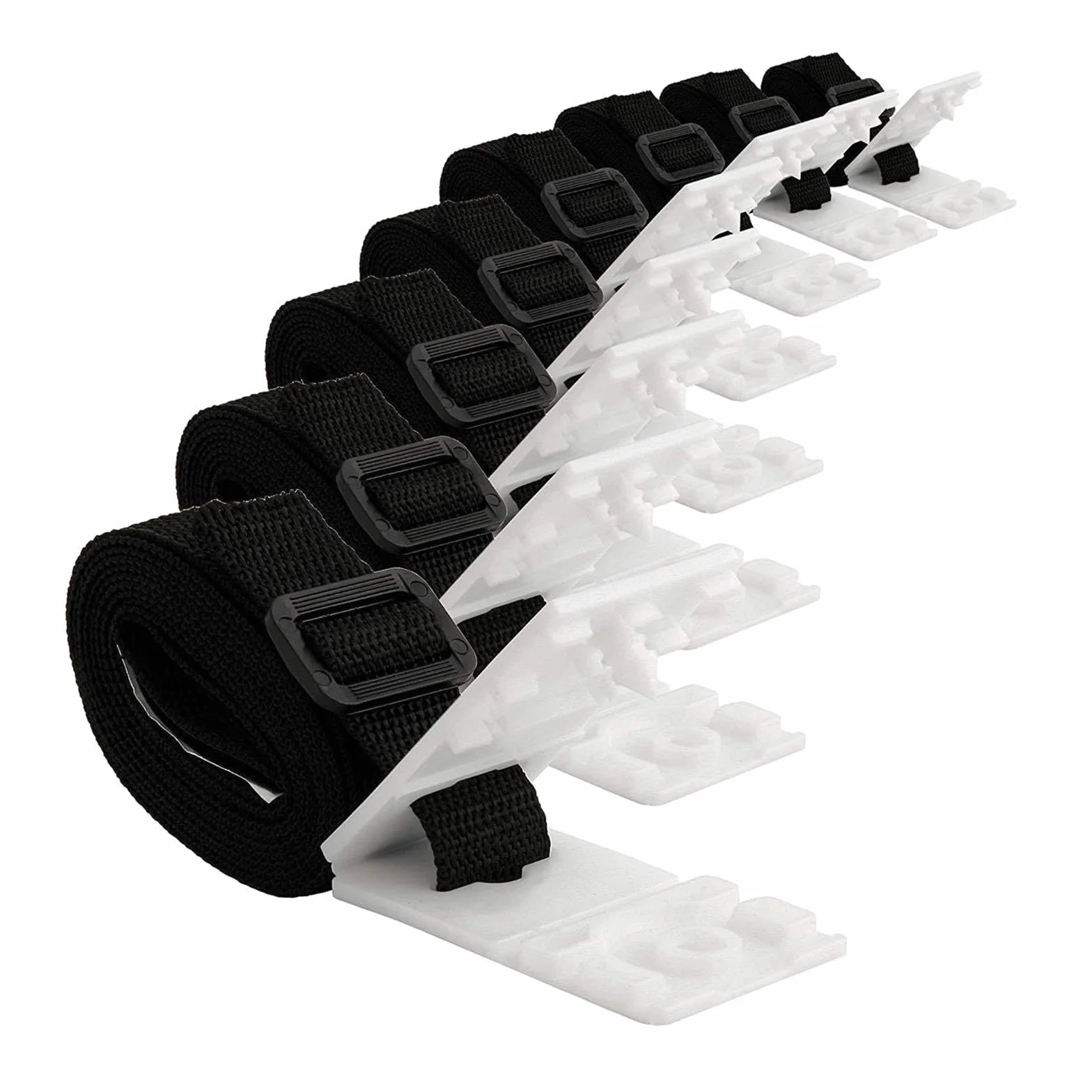 predolo Conjunto de 8 Cintas para Envoltura de Piscina, Accesorio de Enrollado de Cobertor Resistente y Ligero