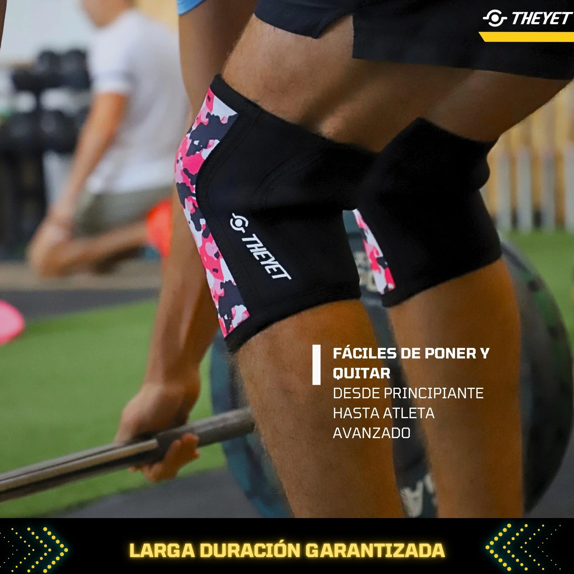Rodilleras Crossfit Fitness 7mm Neopreno Compresión Soporte Protecciones Deportivas Halterofilia Gym Powerlifting Knee Wraps