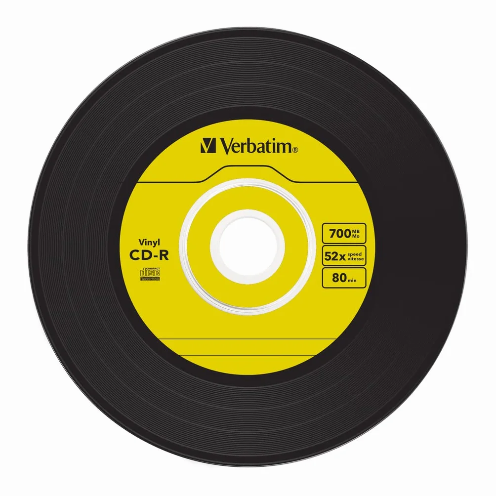 Verbatim CD-R AZO Data Vinyl 10 discos