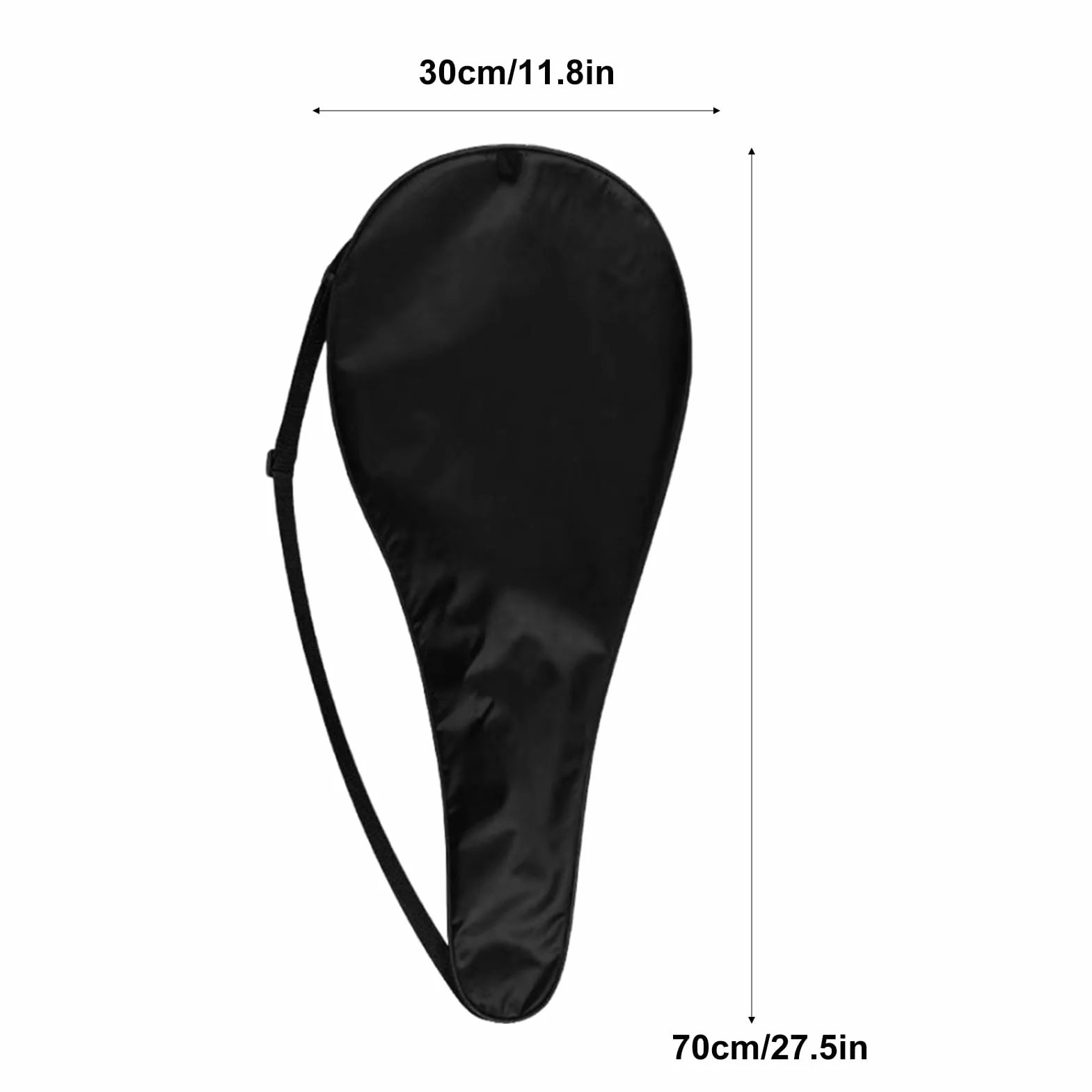 Funda para Raqueta de Tenis, Bolsa de Almacenamiento con Correa Ajustable