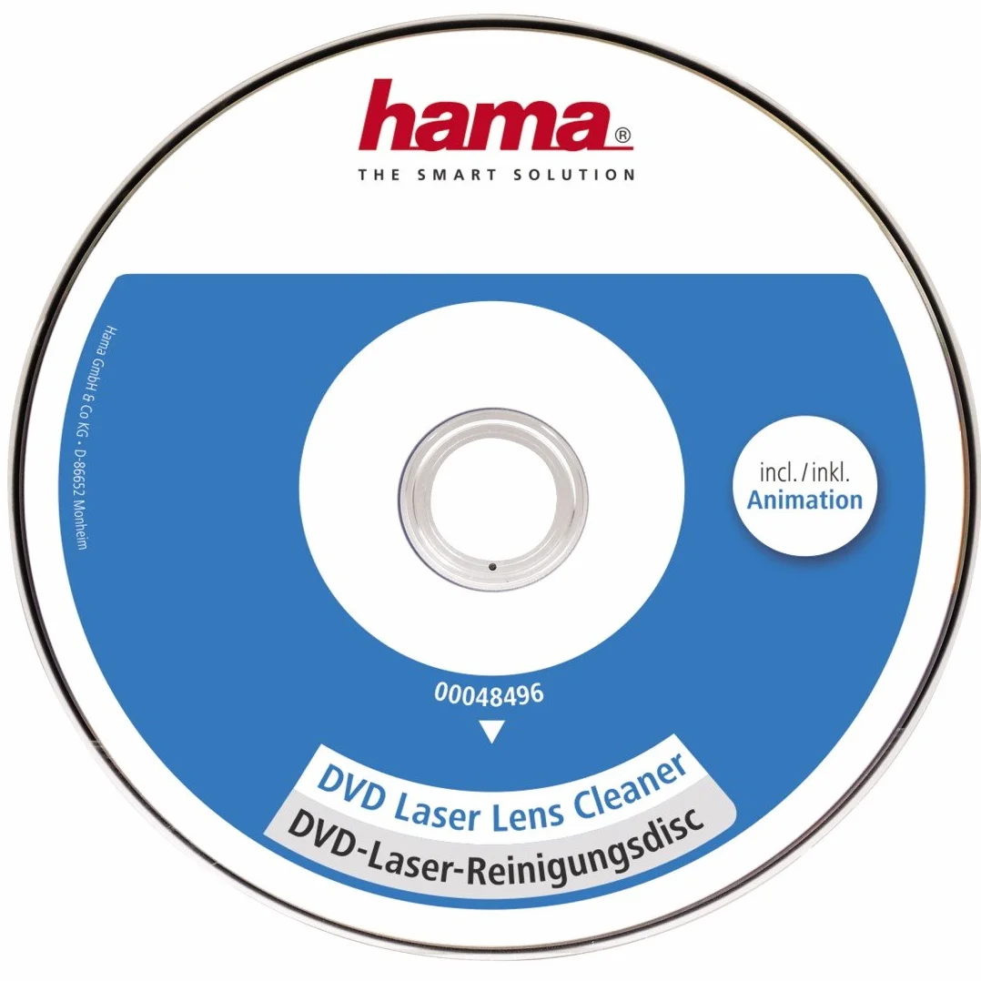 Hama Limpia DVD CD para Limpiar Lectores DVD