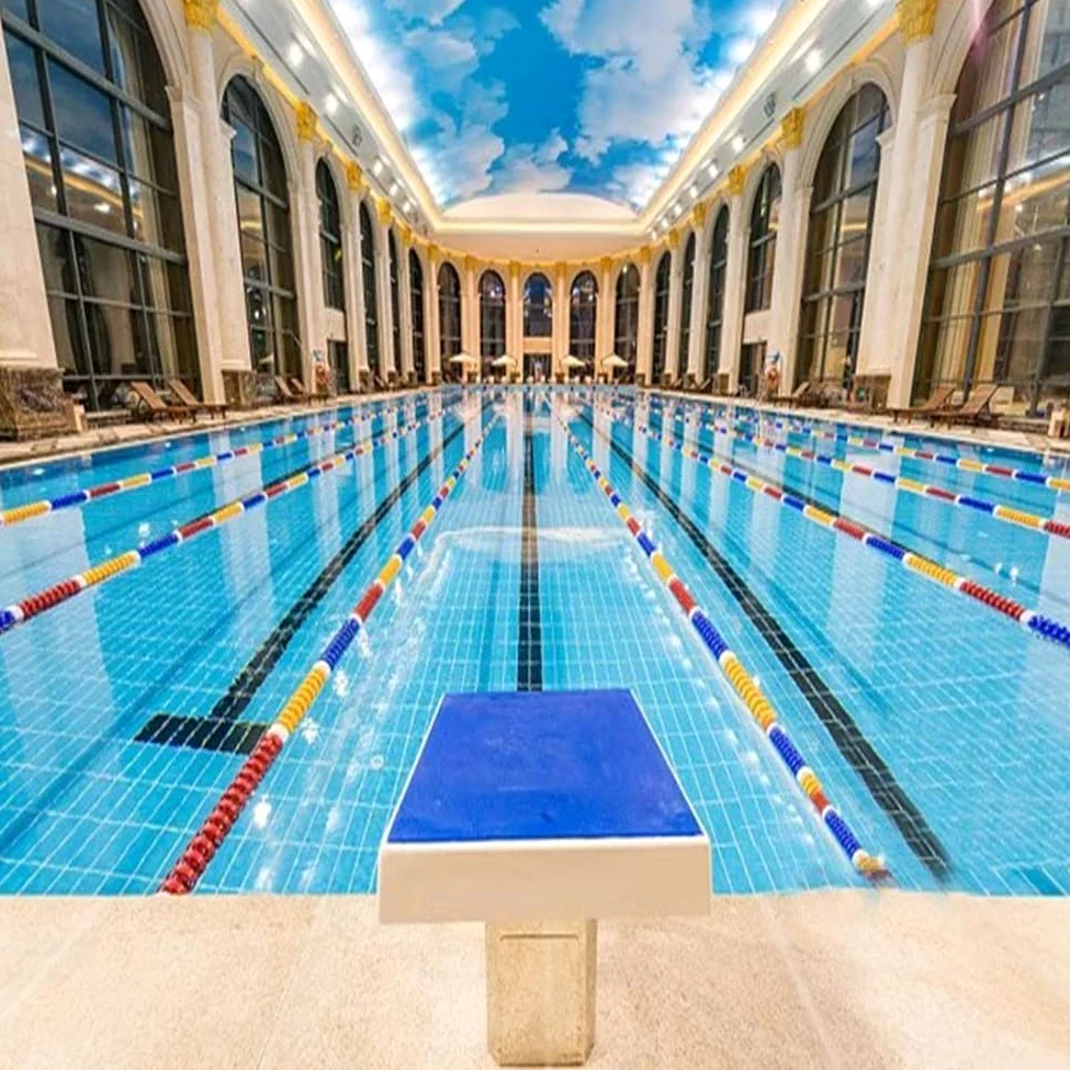 SwimmingSafety - Cuerda divisora hexagonal flotante para uso en interiores y exteriores, bola flotante que salva vidas, mejora la seguridad y el disfrute