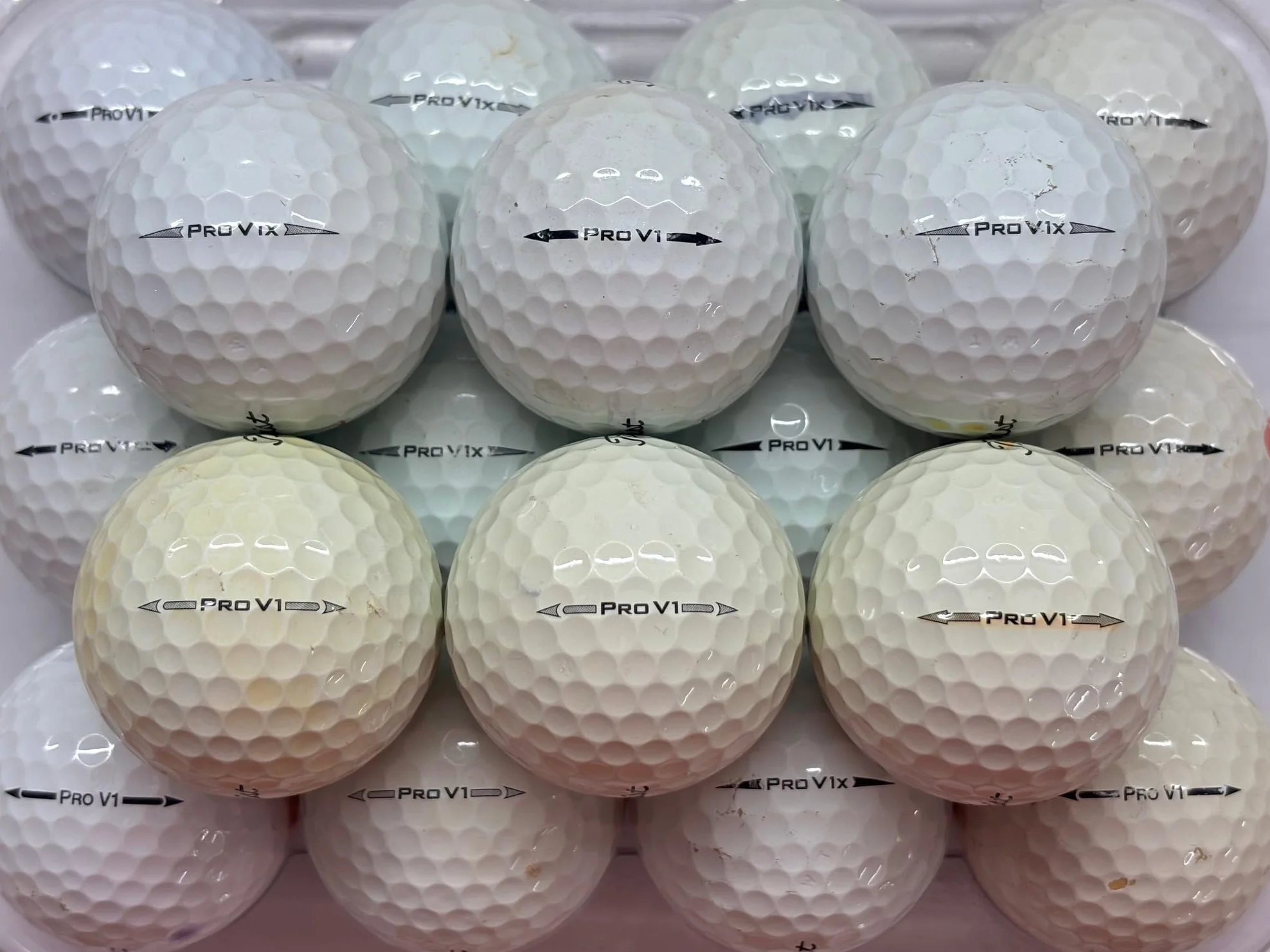 Pelotas de golf Pro V1 Pro V1X Grado B usadas 24 48 100