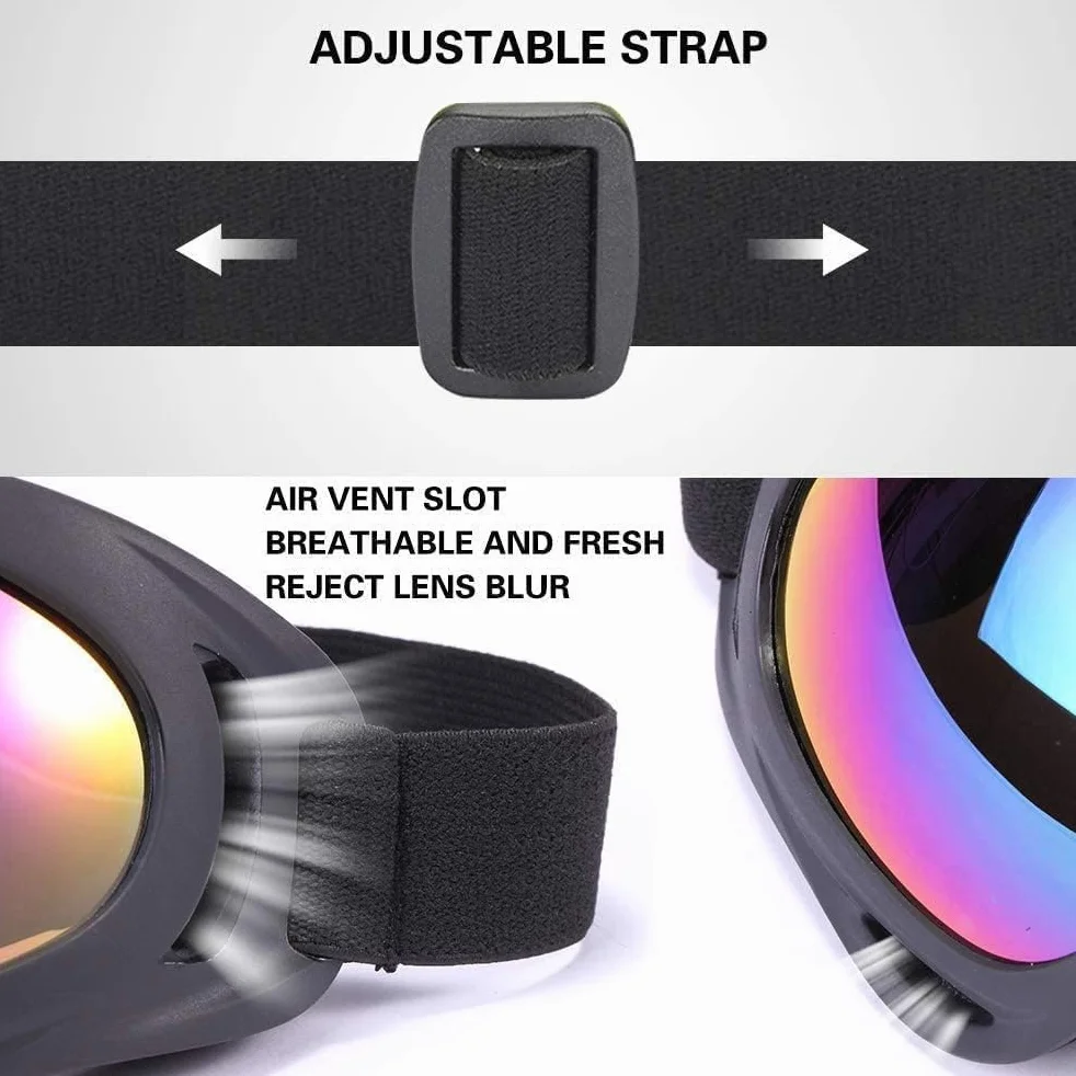 Gafas de esquí y snowboard antivaho UV protección ocular