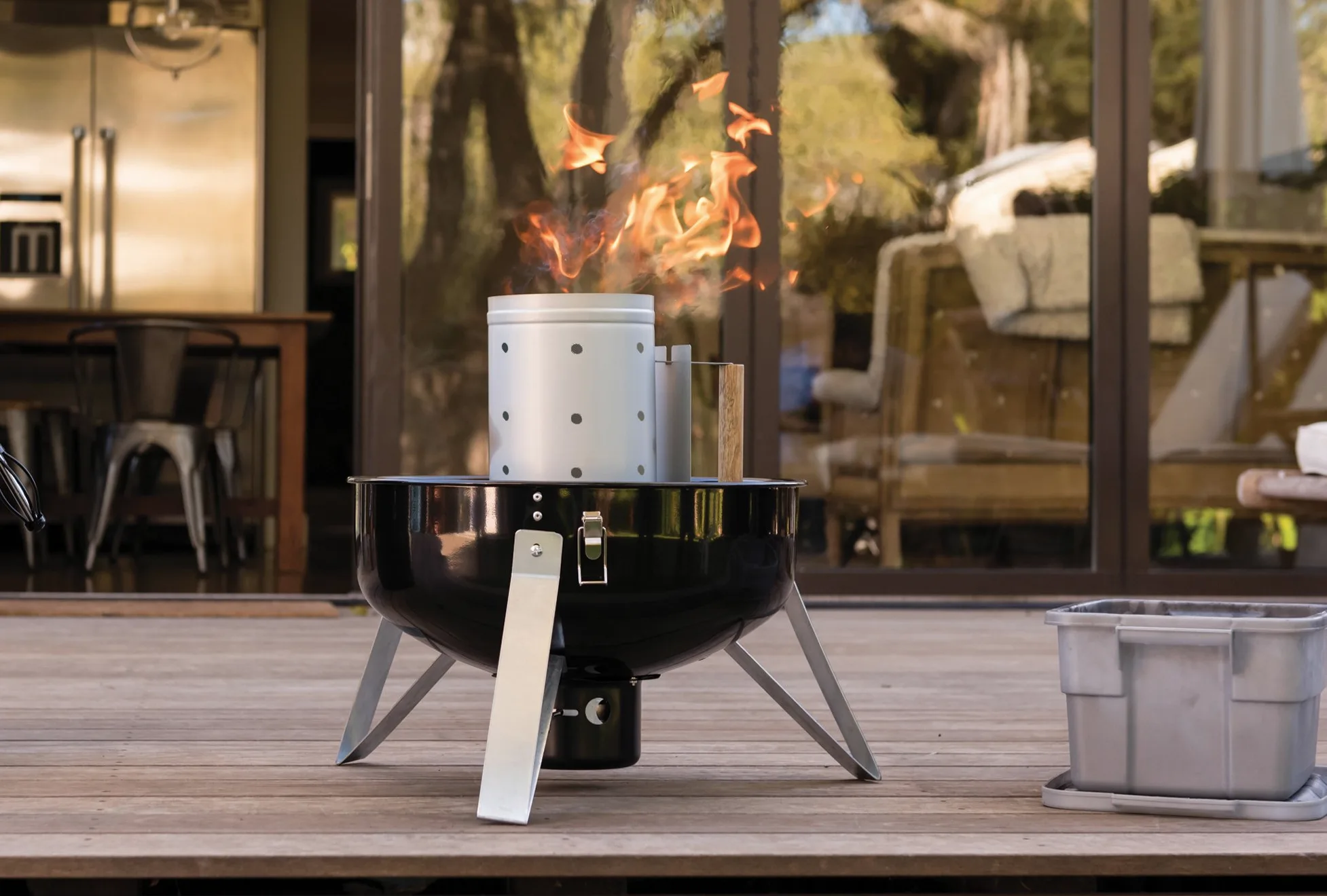 Cuisinart ccc-100 carbón chimenea