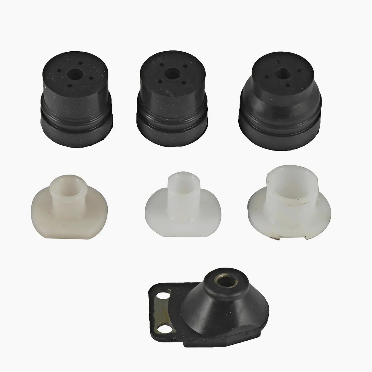 Amortiguador anular antivibración AV, Montaje de Goma, Compatible con Motosierra 038 MS380 MS381 MS382 (repuestos 1118 790 9930)(5 Sets)