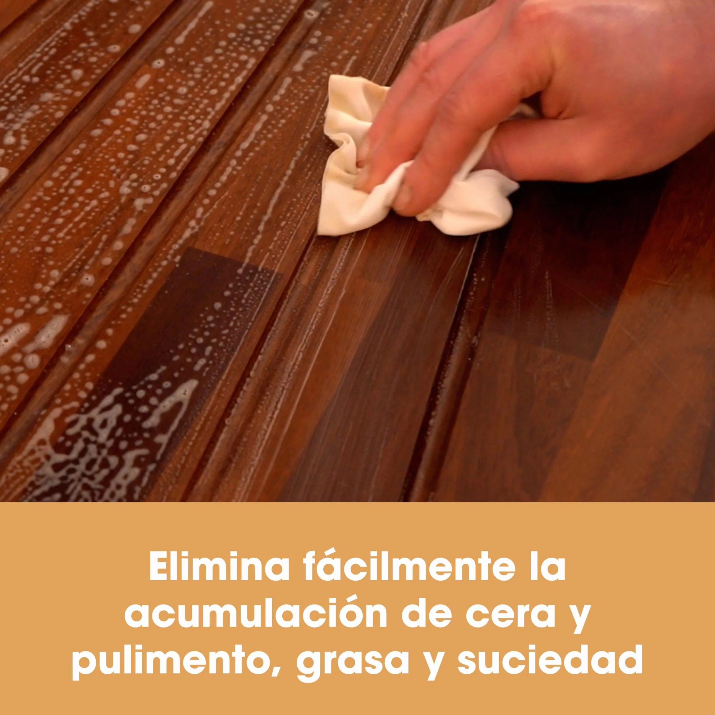 Limpiador Madera Furniture Clinic, Restaura, Limpia Superficies de Madera, Suelos, Puertas, Muebles, Terrazas. Para Interiores, Exteriores. Elimina la Cera Polvo Acumulado la Grasa Suciedad - 500ml