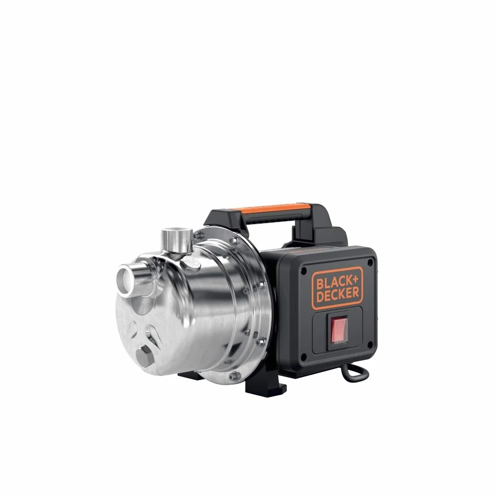 BLACK+DECKER Bomba Autocebante BXGP800XE para Aguas Limpias (800 W, Caudal max. 3500 l/h, Prevalencia max. 38 m)