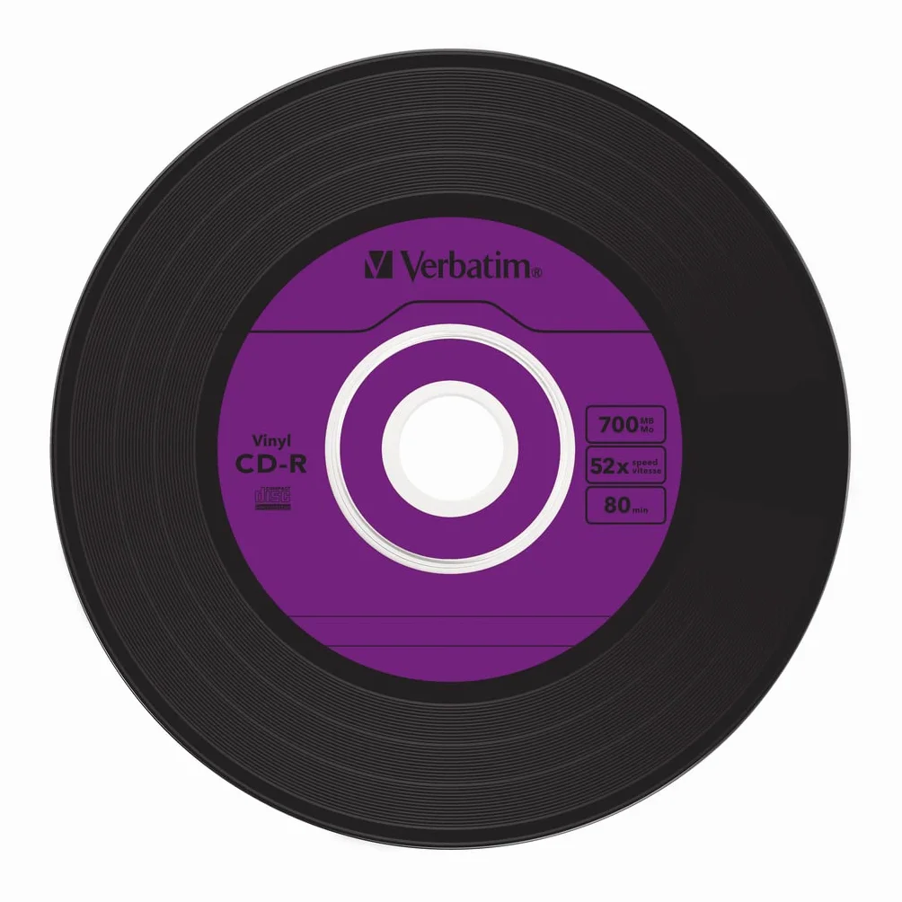 Verbatim CD-R AZO Data Vinyl 10 discos