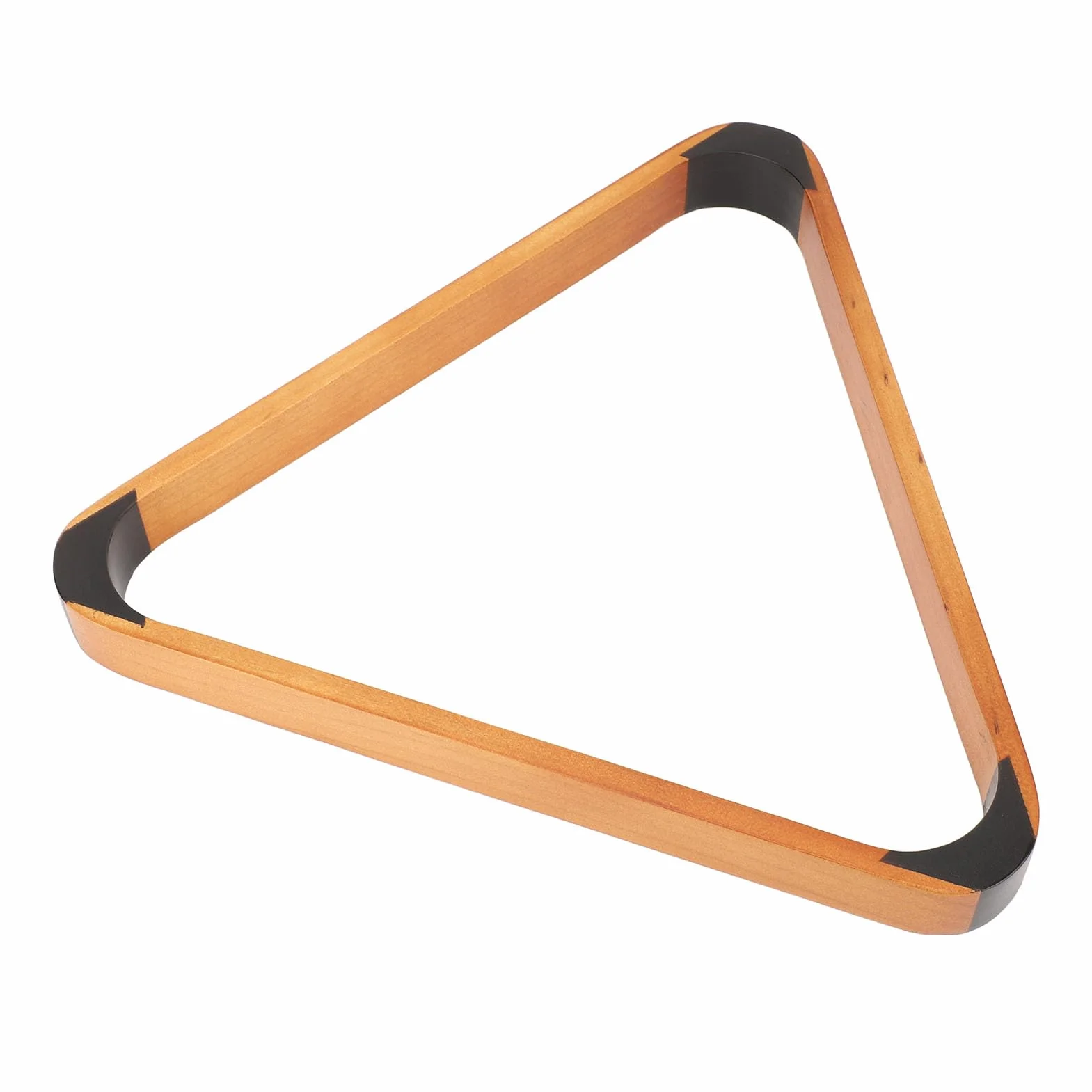 Estante Triangular para Bolas de Billar de 9 Bolas, Pino Británico de Lujo, Mesa Estándar