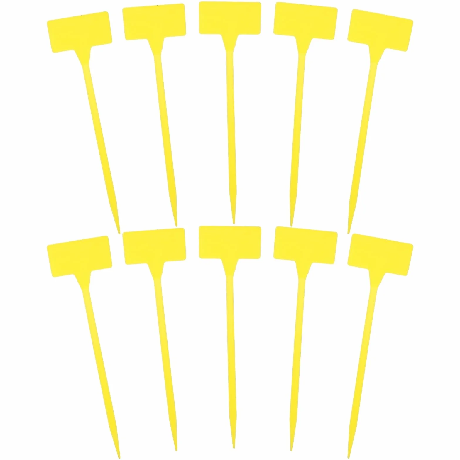 DOITOOL Etiquetas Para Plantas 30Cm 10 Piezas Marcadores De Jardín Reutilizables Plásticos Para Huerto Flores Hierbas Fácil Limpieza