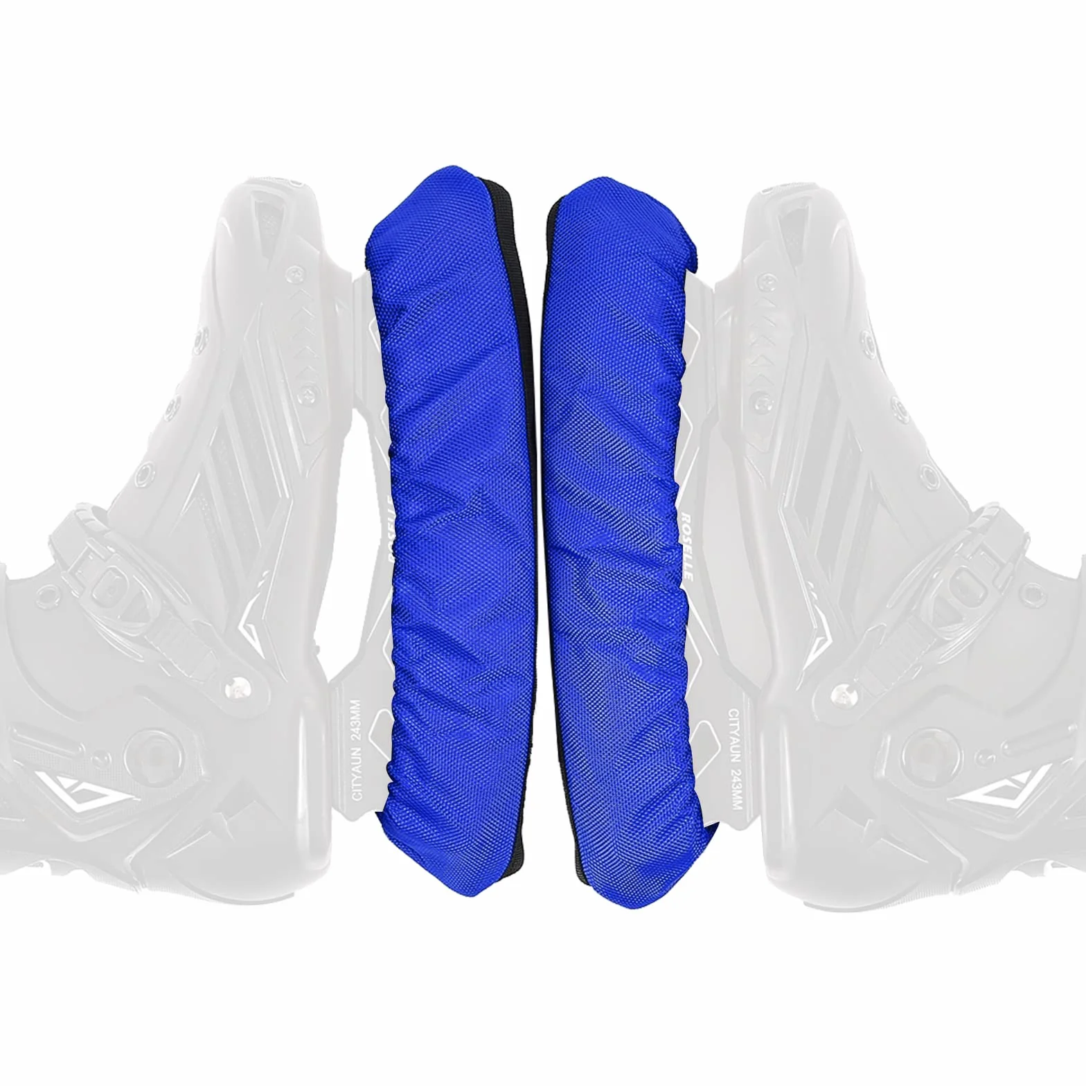 Kufenschoner Eistschuhe 1 Paar Eishockey Stretch-Kufenstrümpfe für Damen Herren Kinder Eislaufschuhe Zubehör