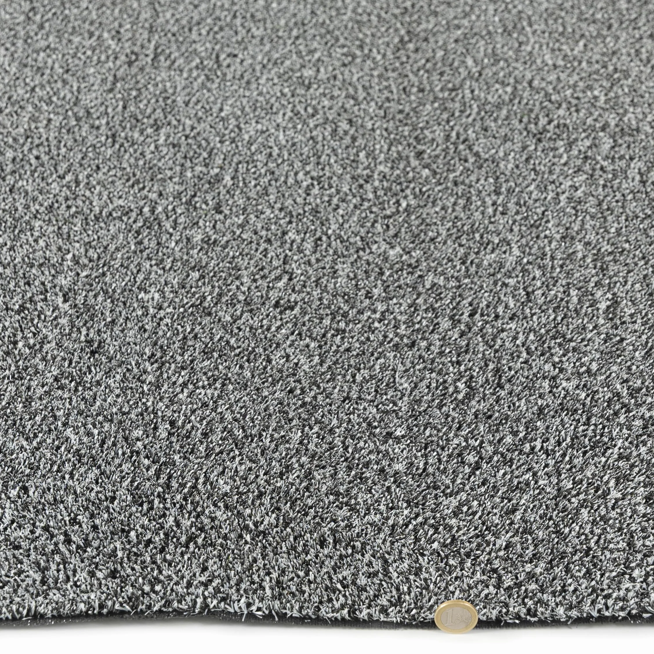 Mazovia Césped Artificial/Estera Gris Impermeable, Antideslizante para Balcón, Terraza, Patio, Pabellón por Metro, Resistente a la Intemperie - 200 x 300 cm