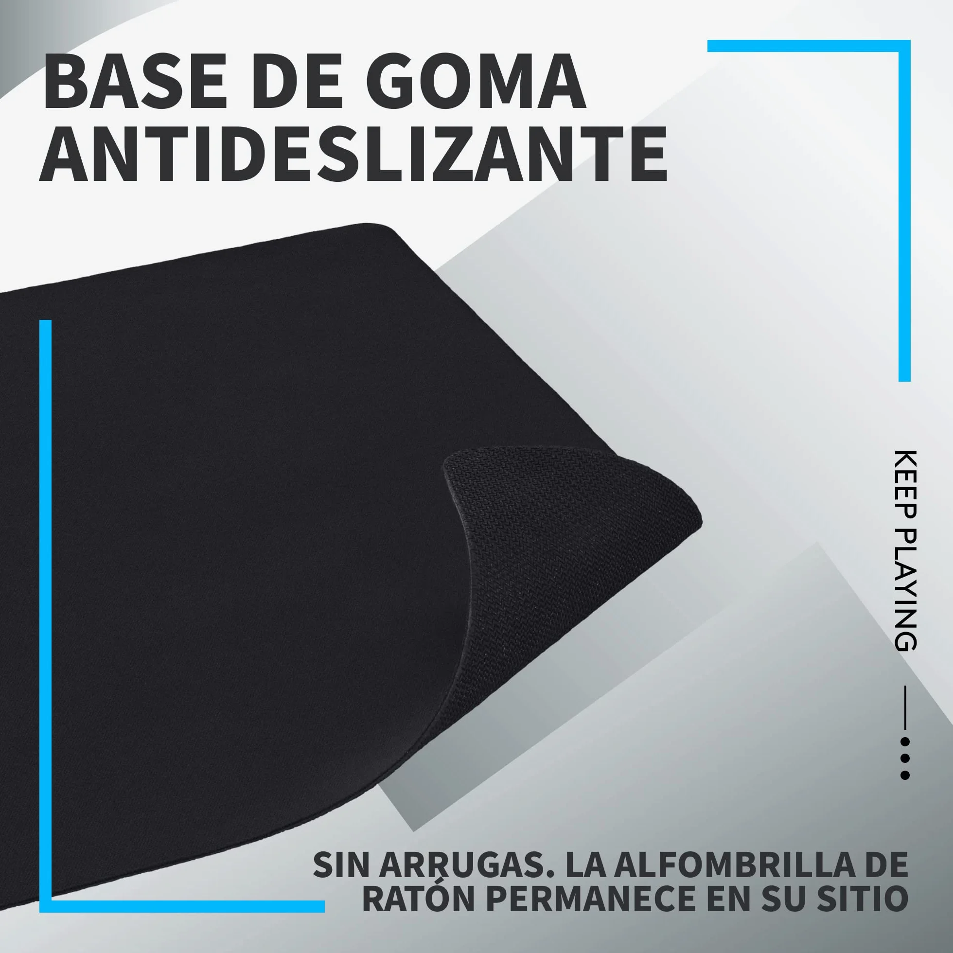 Logitech G G240 Alfombrilla de Ratón Gaming 340x280x1mm Negra