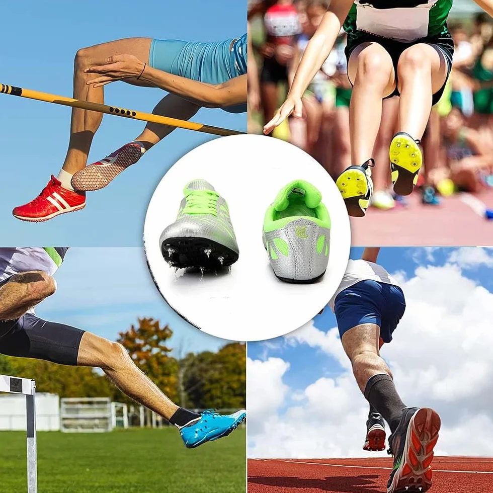 Clavos Atletismo 6mm 50 Piezas para Zapatos con Removedor de Grapas