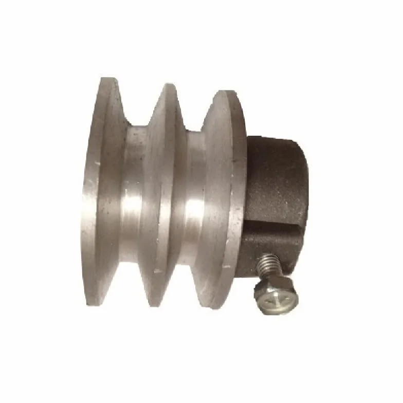 MAMIGA POLEA ALUMINIO 2 CANALES 19 mm
