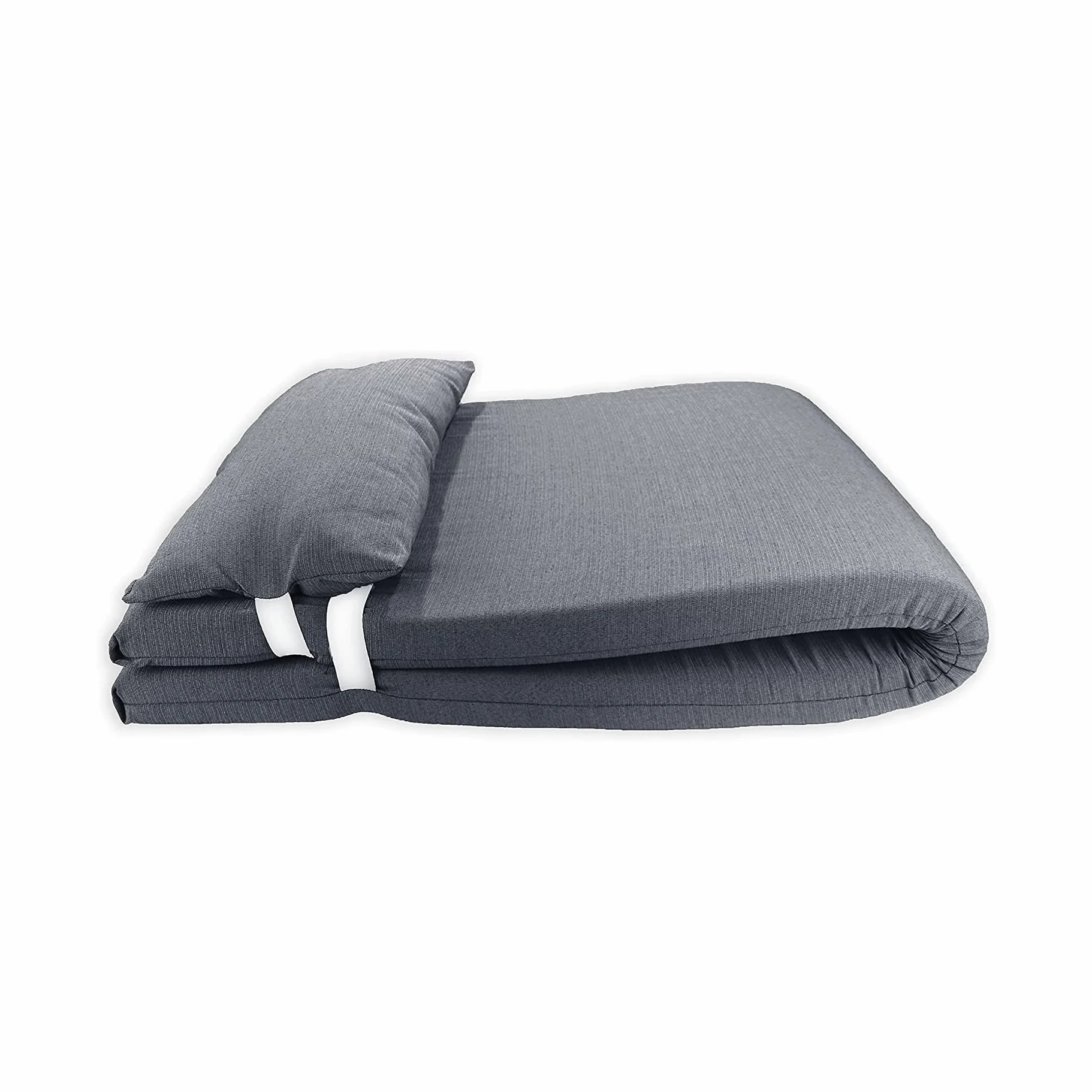 Acomoda Textil Colchón Tumbona 180x60x6 cm Desenfundable Gris Oscuro 2