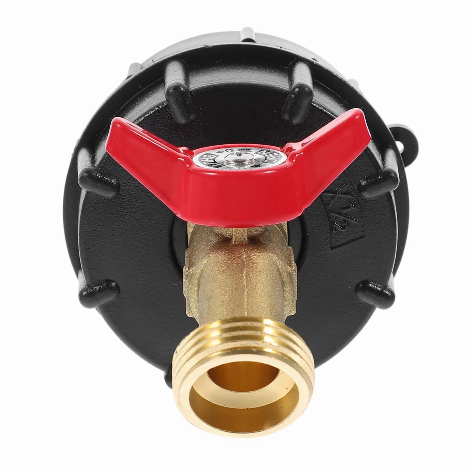ibasenice 5 Piezas Accesorios De Conector De Cubo Adaptador De Agua del Tanque De Asas IBC Ajuste De Barriles De Tonelada Adaptador IBC y Grifo De Jardín IBC a 1/2 Grifo Abs
