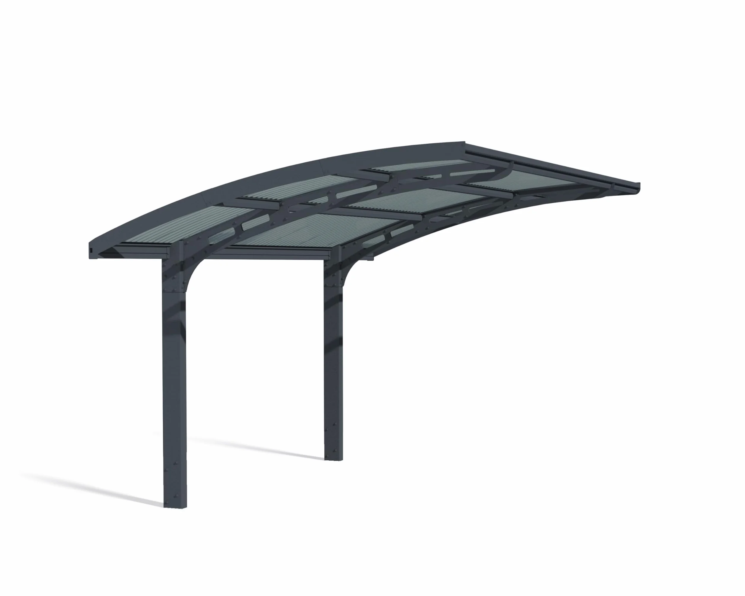 Canopia by Palram Carport Arizona 5000 en policarbonato, Aluminio Robusto e Inoxidable Que Protege el Coche de la luz Solar