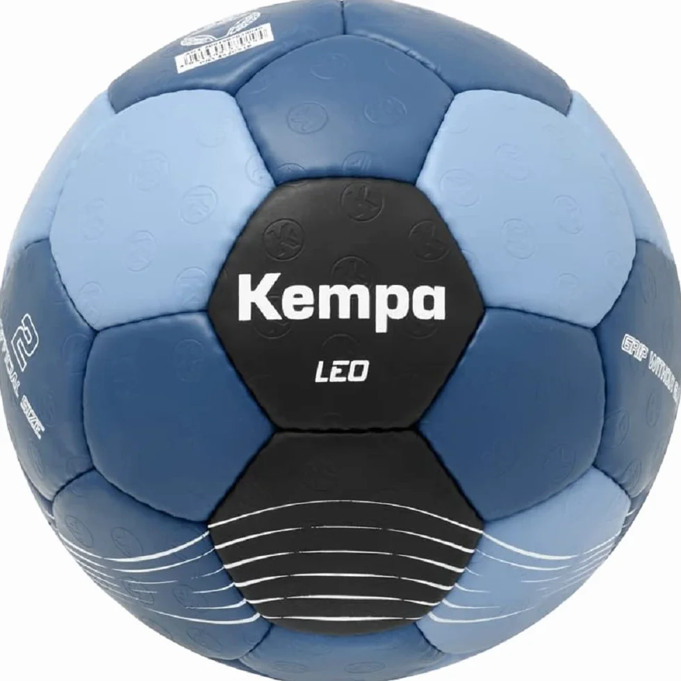Kempa Balón de Balonmano para Niños Entrenamiento Resistente Azul Stitched 1 Unidad