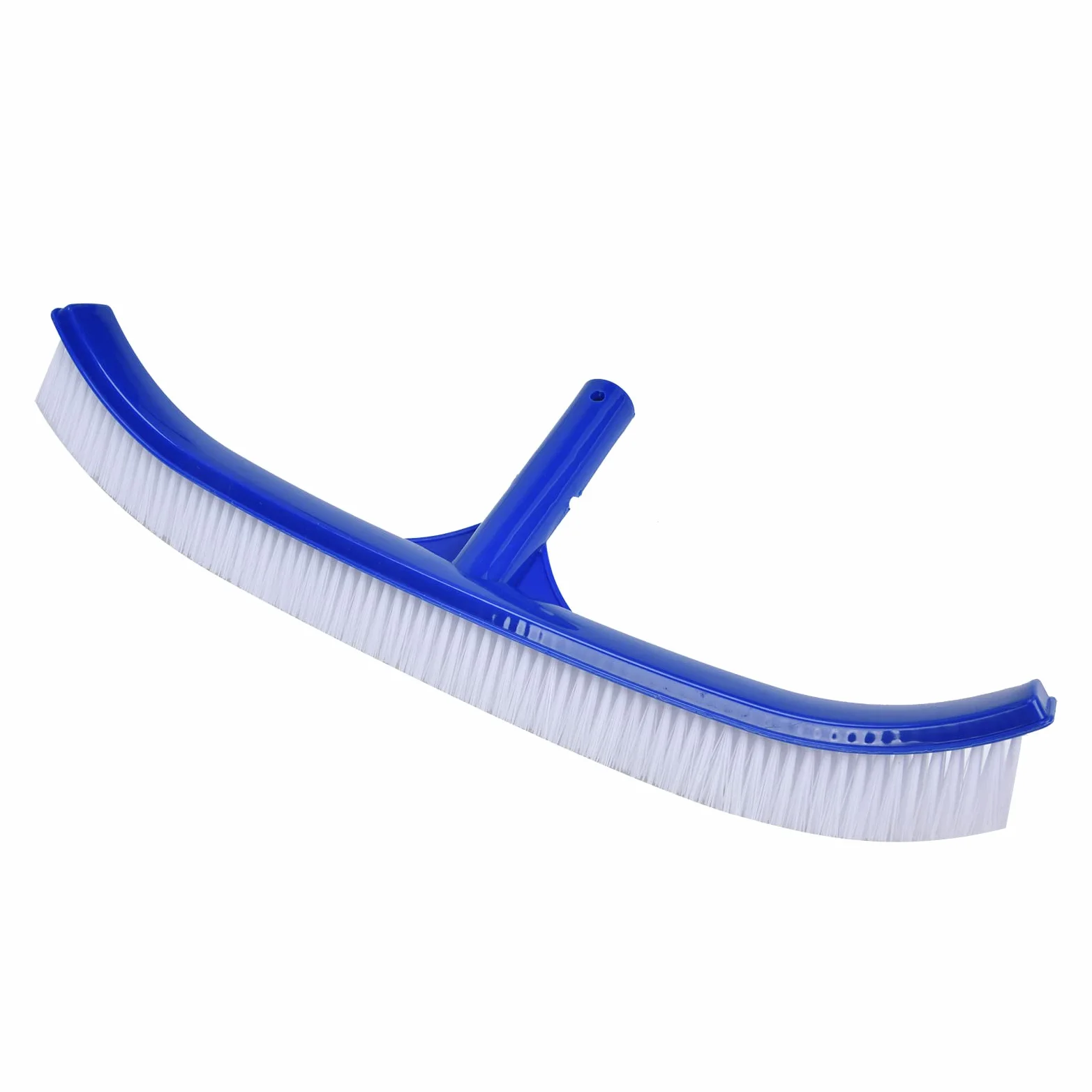 Cepillo de limpieza de piscina resistente con cerdas de nailon y clips EZ for limpiar paredes de piscina, azulejos y pisos, kit de cepillo de piscina de 18 pulgadas, kit de cepillo de piscina de 18 pu