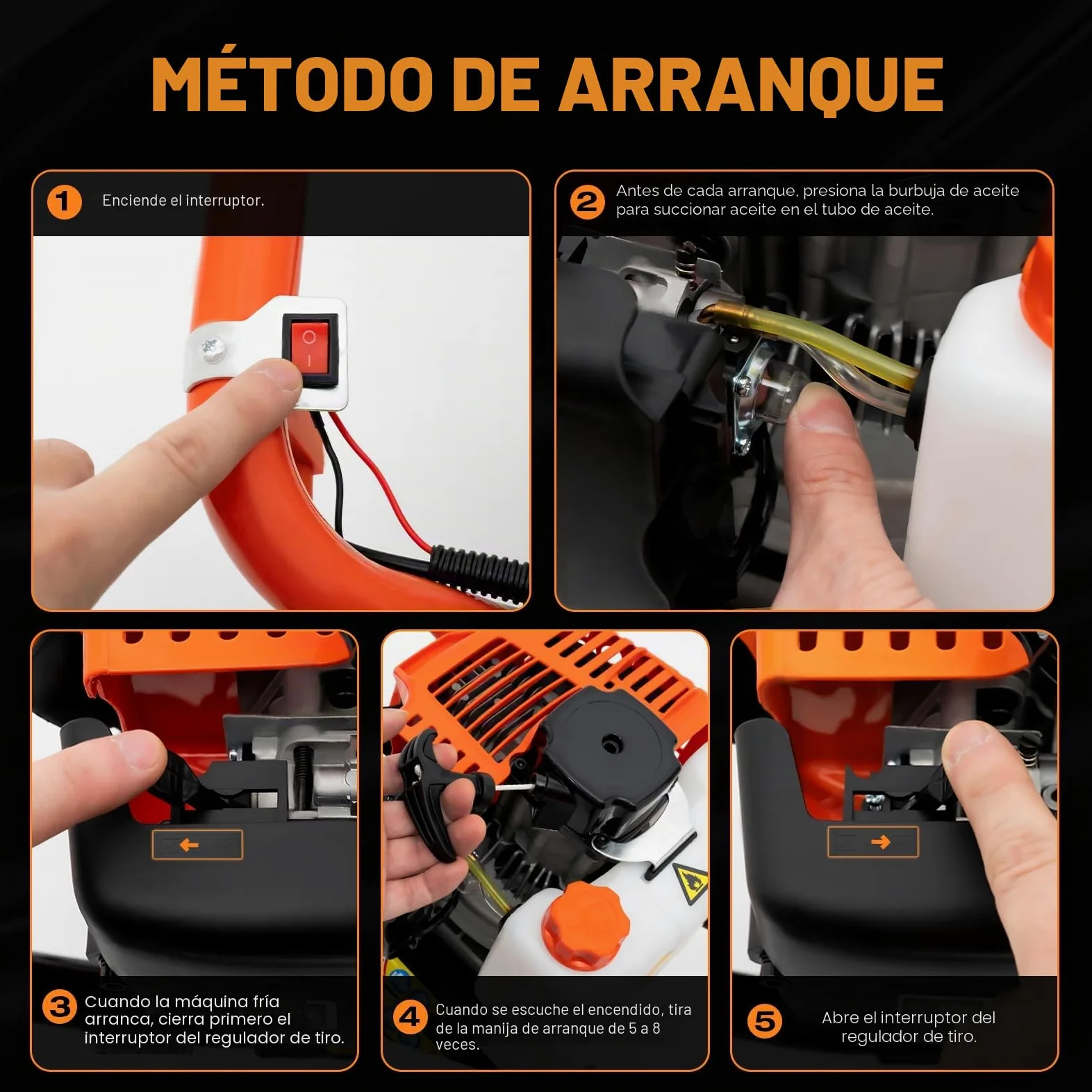 52CC Ahoyadora Gasolina 2 Tiempos Taladro de Tierra Gasolina con 3 Brocas (10/15/20 cm) + 30 cm Extensión Antivibración, Broca Jardín para Plantación de Jardines, Suelto Vegetal Cultivo | Perforadora de tierra de gasolina, varilla de extensión antivibraci