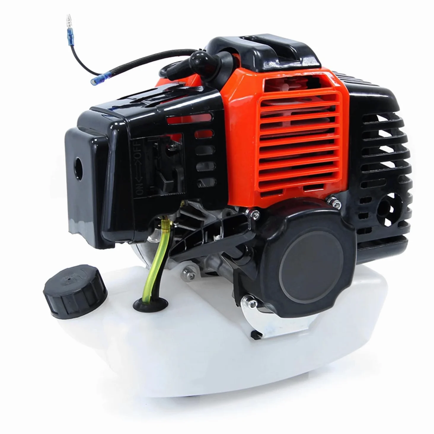 Motor de Gasolina 2 Tiempos 42cc Monocilíndrico Refrigeración por Aire Universal para Desbrozadora