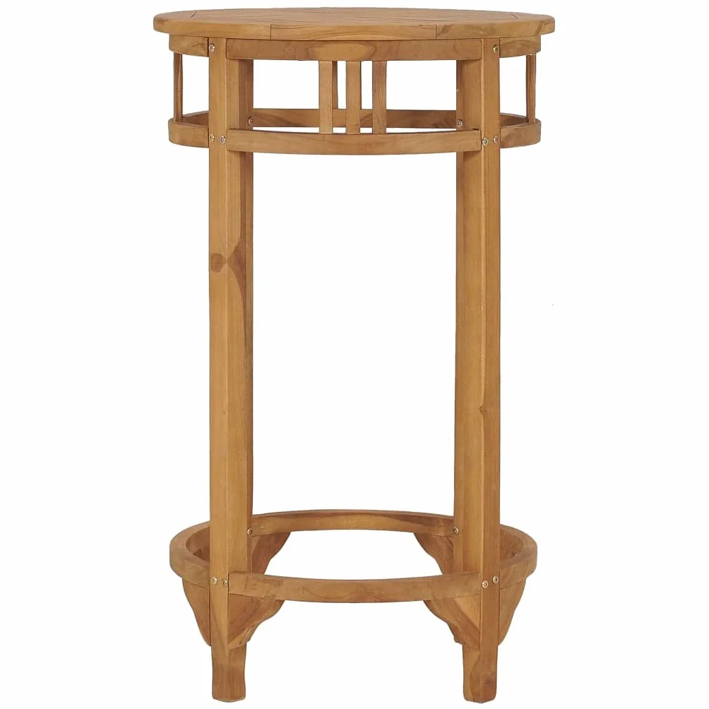 vidaXL Set Mesa y Sillas de Bar de Jardín 3 Piezas Conjunto Casa Exterior Comedor Aire Libre Asientos Sillones
