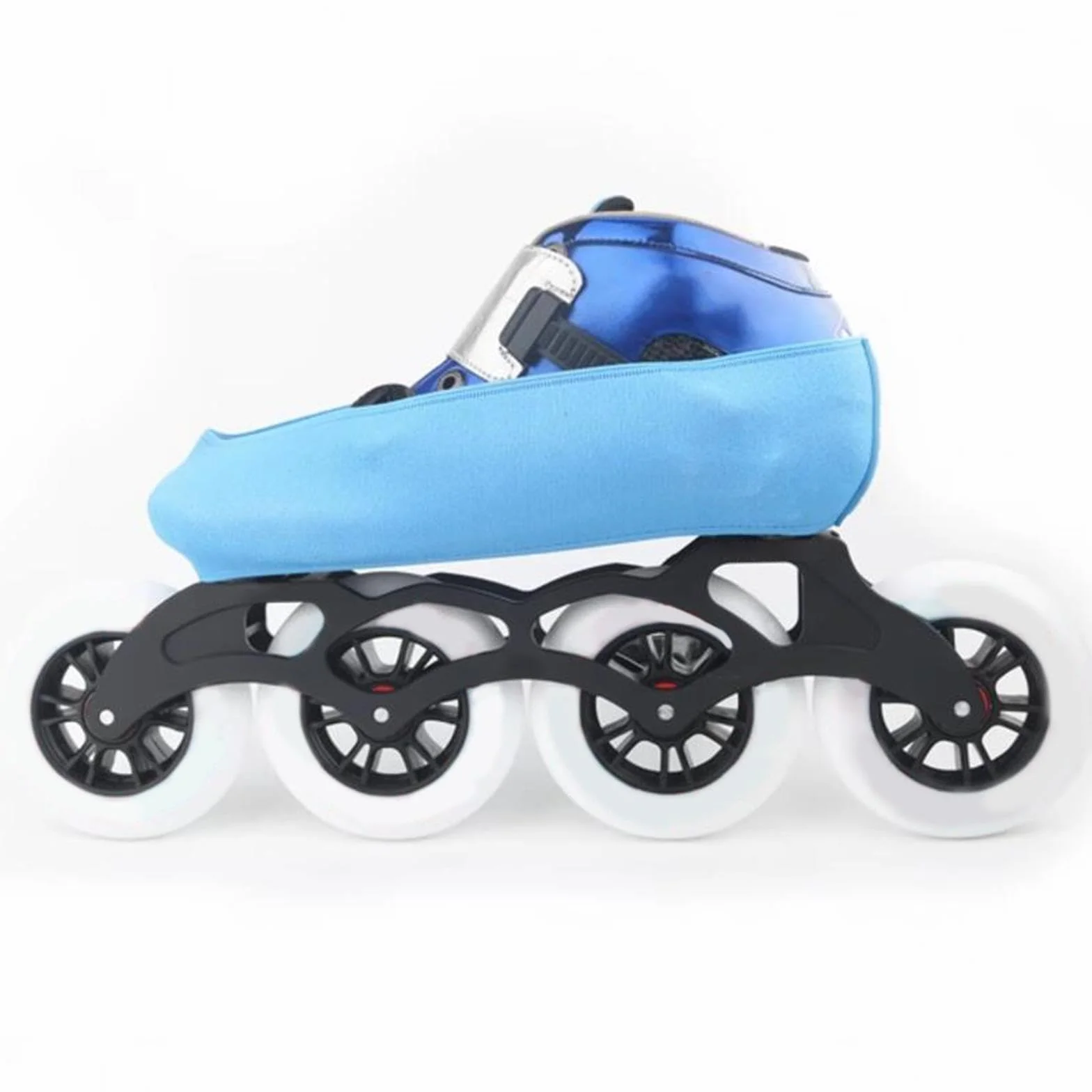Fundas para Patines de Ruedas Elásticas Portátiles Antiarañazos para Patines de Hielo y Patinaje Artístico