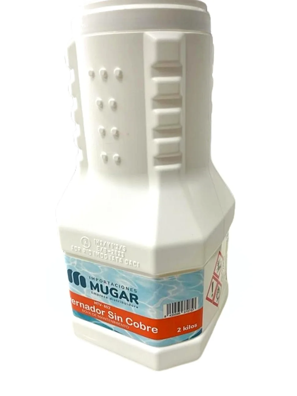Mugar Dosificador de Cloro Flotante Especial Liner 2kg Invernaje Sin Cobre