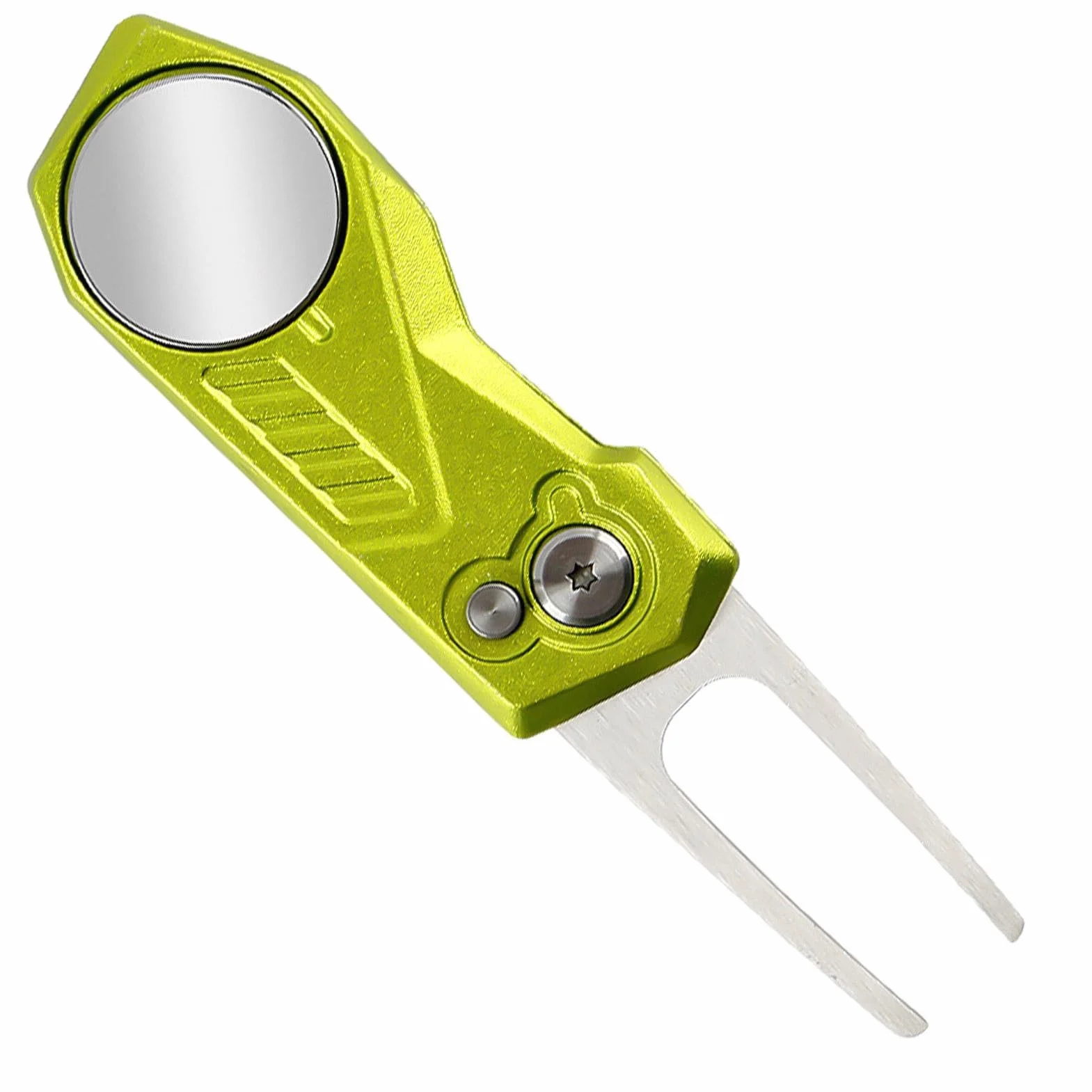 Teksome Herramienta de reparación de divots plegable para golf