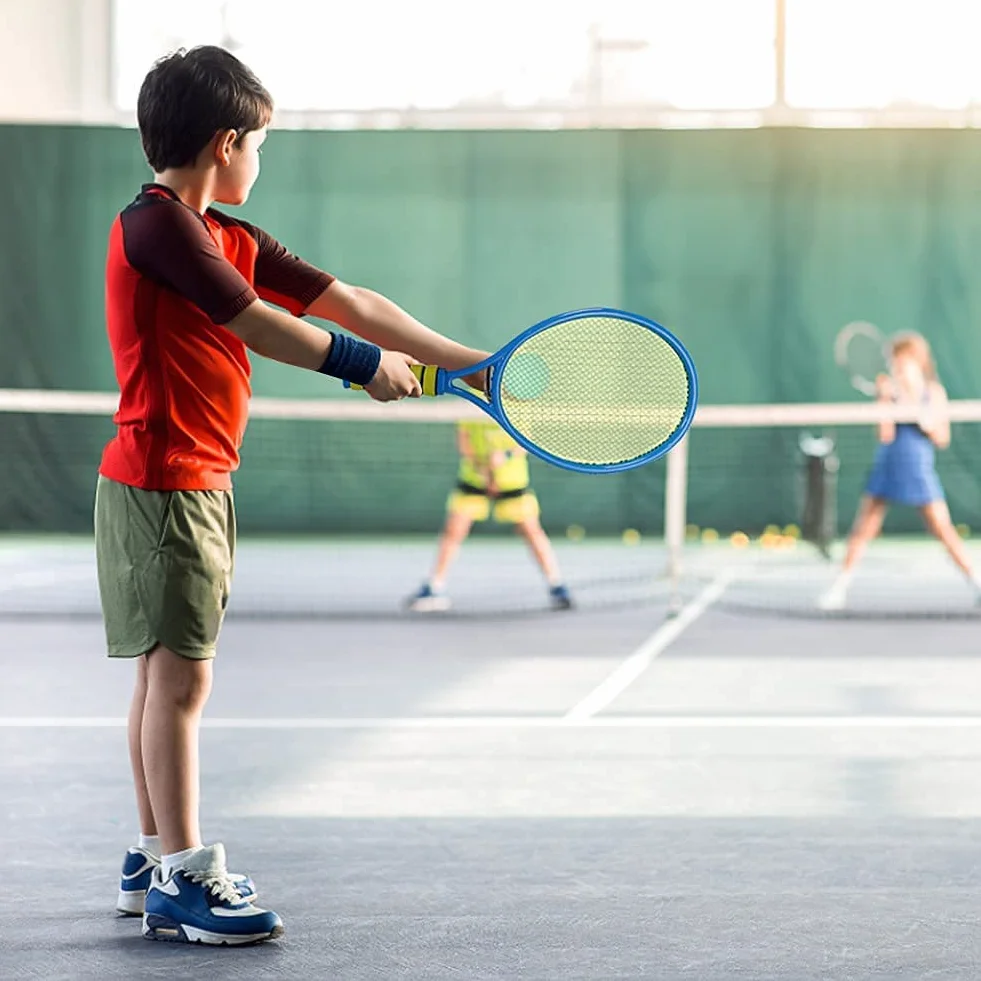 Raqueta Tenis Niños Juguetes Seguros Interactivos al Aire Libre