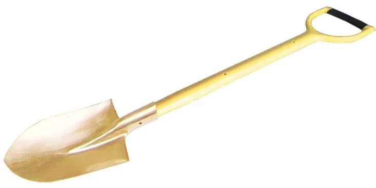 ALYCO 127600 - Pala redonda 20x240x990 mm Antichispa Al-Br