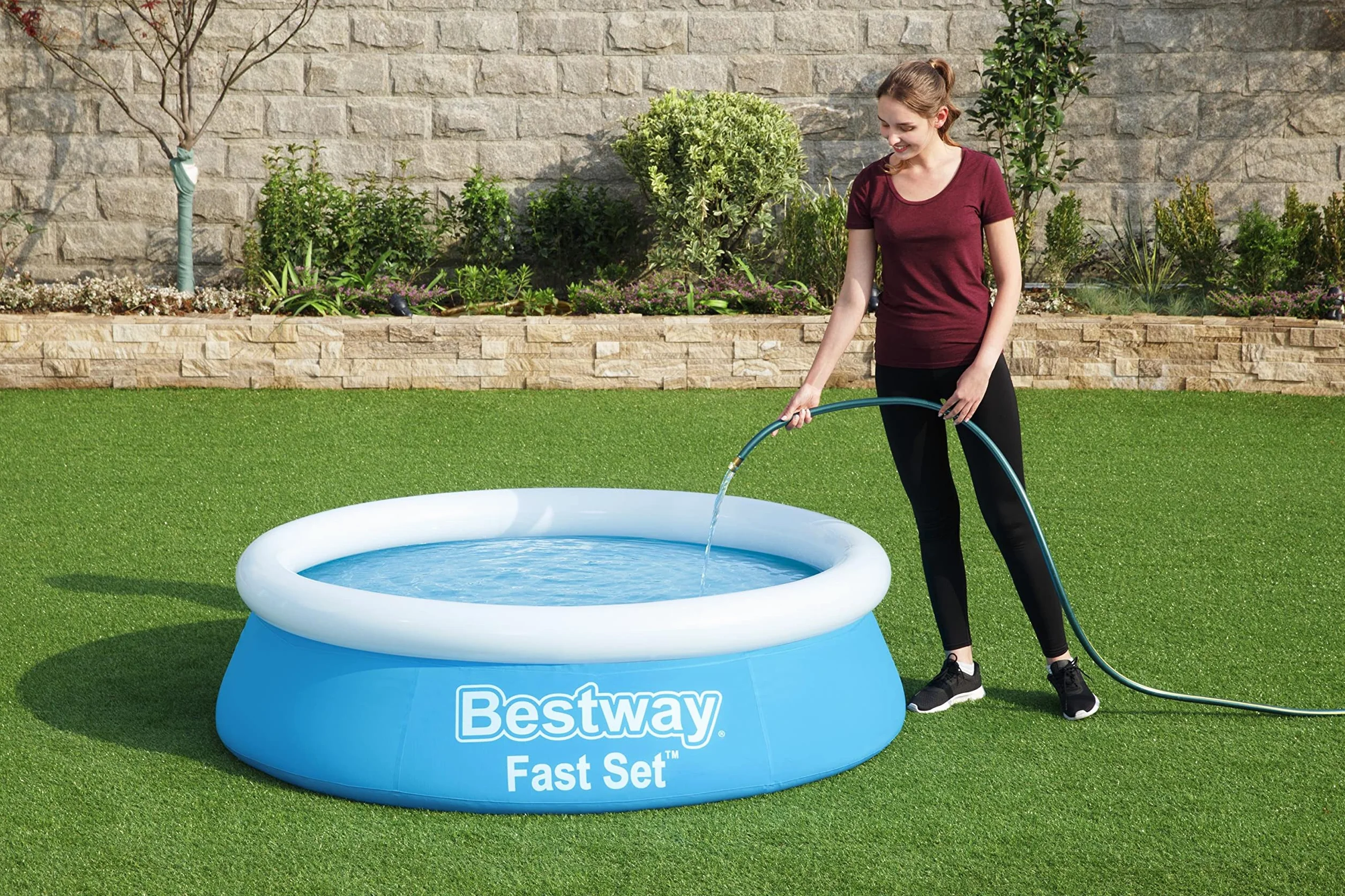 Bestway Piscina automontable 183x51, Azul, BW57392