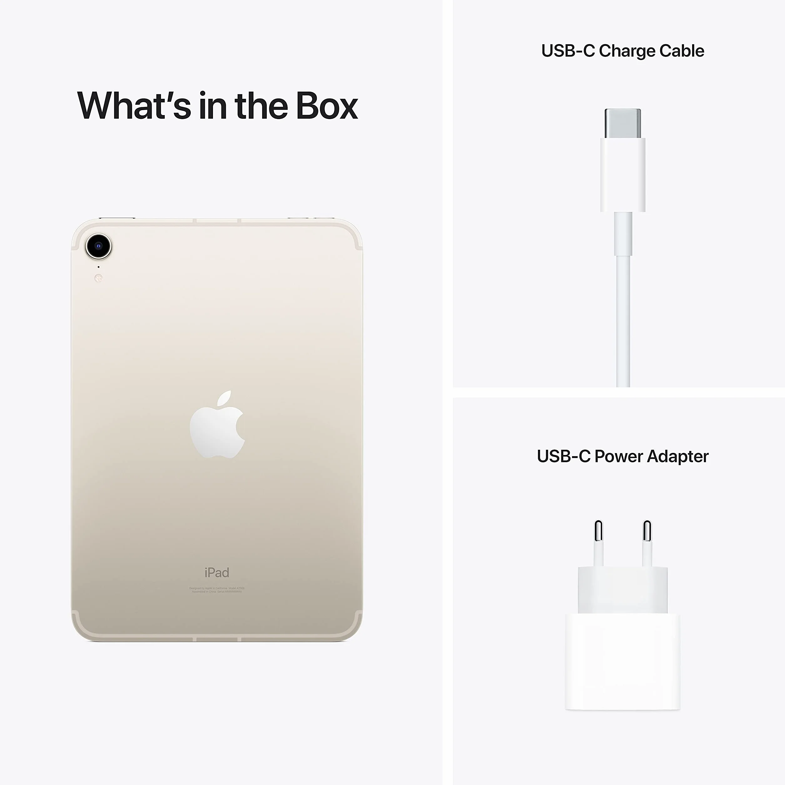 Apple iPad Mini 8.3" Wi-Fi + Cellular 256GB Blanco Estrella Reacondicionado