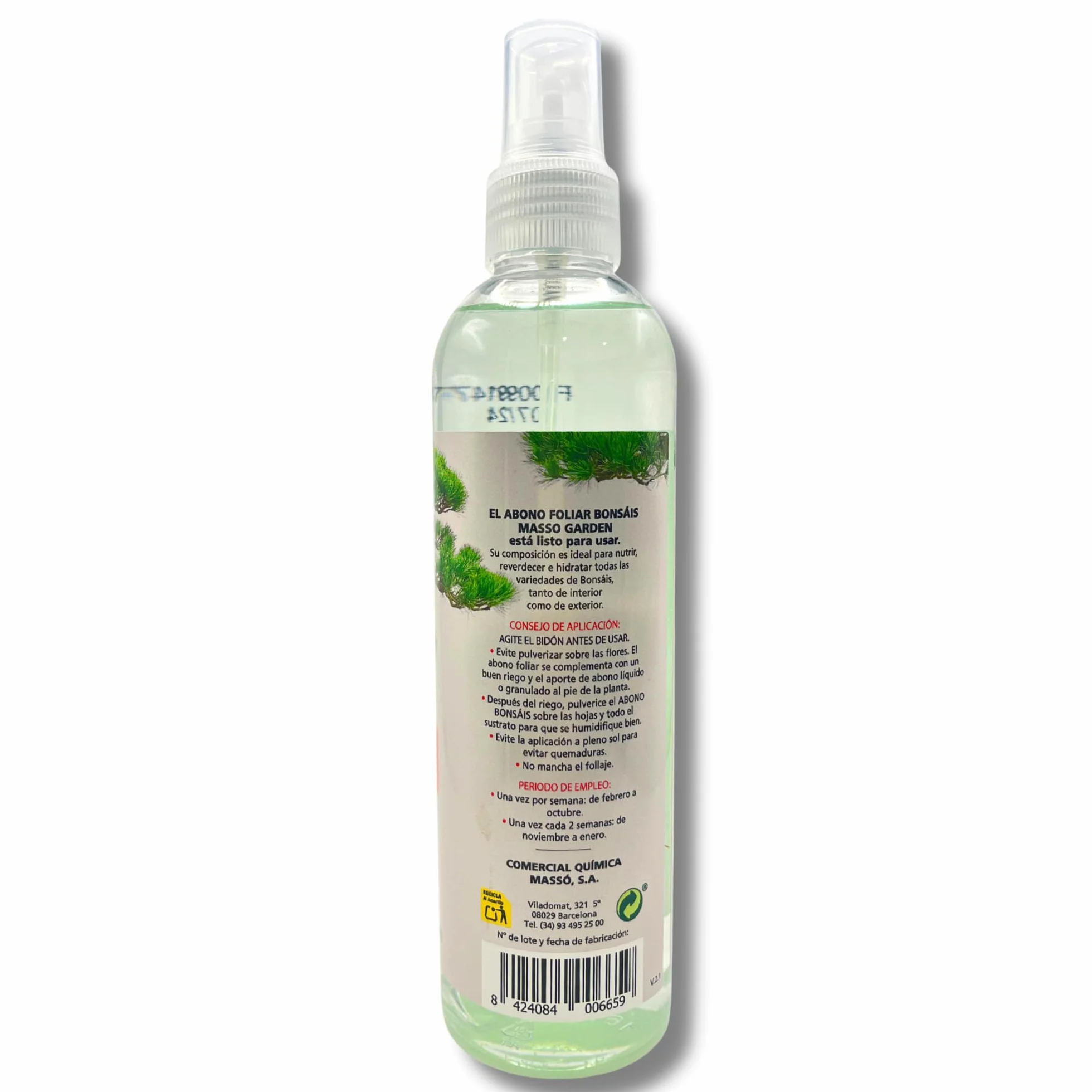 Abono Líquido Foliar Bonsáis 250 ml MUY EFICAZ | Spray Listo para Usar con Aplicador | Nutrición Completa e Hidratación | Reverdeciente para Bonsáis de Interior y Exterior | Nexum Market