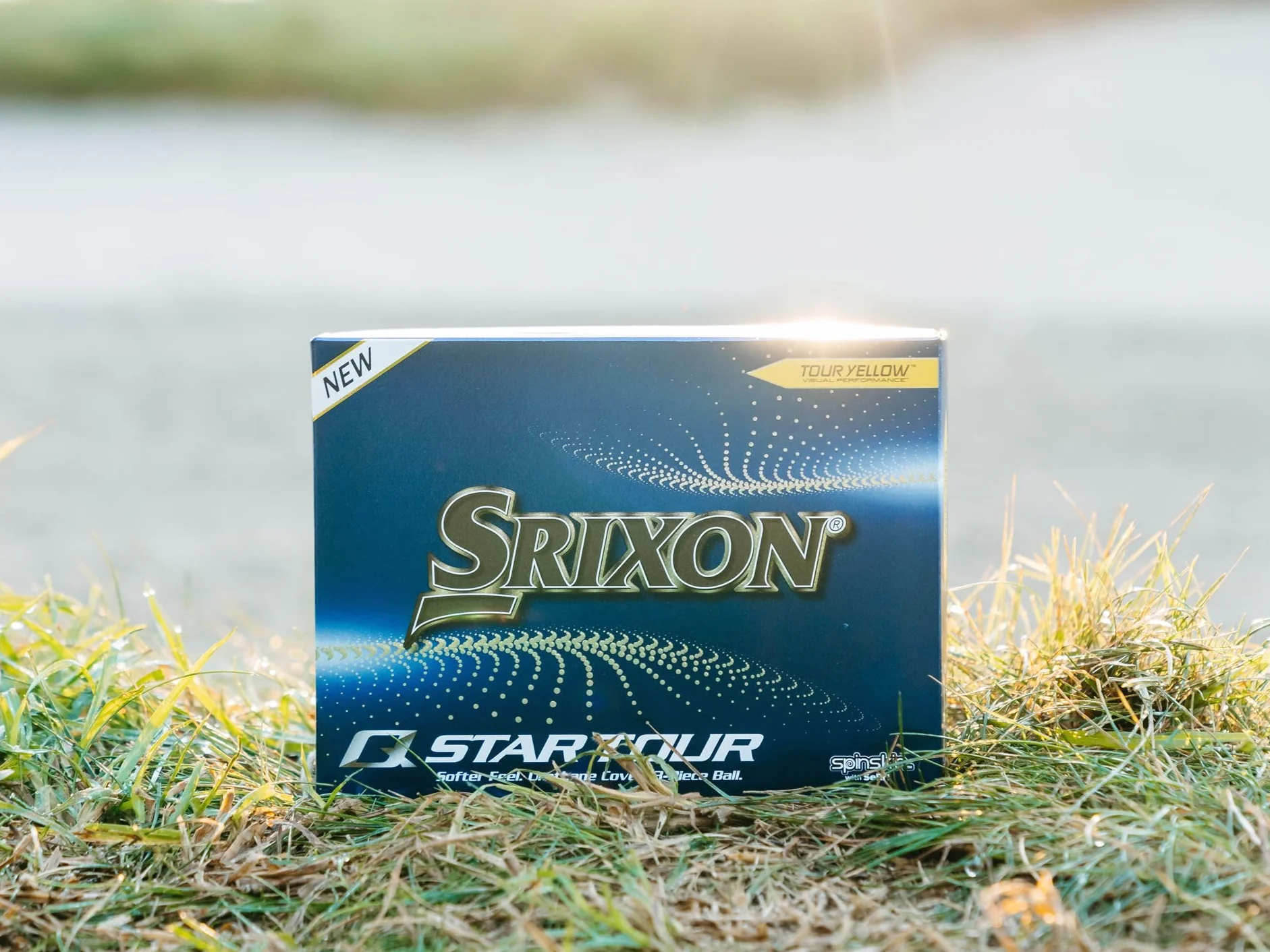 Srixon Q-Star Tour 4 Pelotas de Golf 3 Piezas Uretano