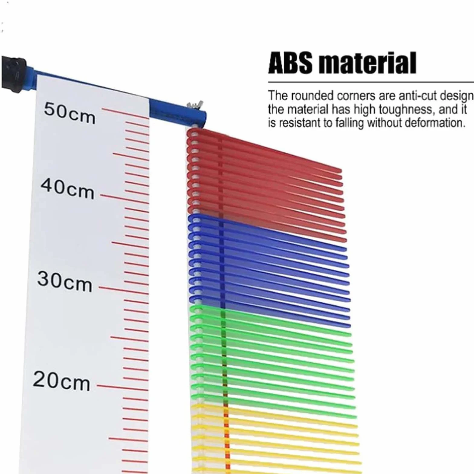 Tester de salto vertical 1.3-3.6m portátil para baloncesto y voleibol