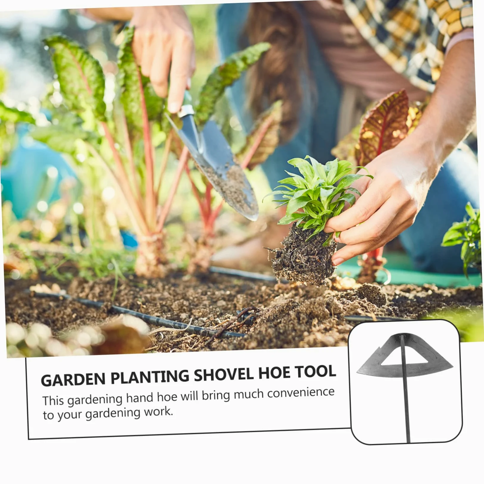Toyvian 3 Piezas Herramientas De Deshierbe Jardinería Cultivación Pala Cultivar Cultivador Excavación Herramienta De Césped Herramienta De Arado Duradera Azada De Cultivo Plata Planchar