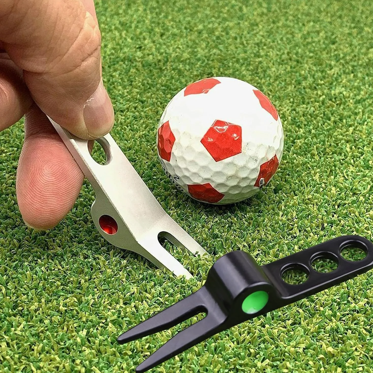 Herramientas de reparación de horquilla de golf Cameron Divot Scotty