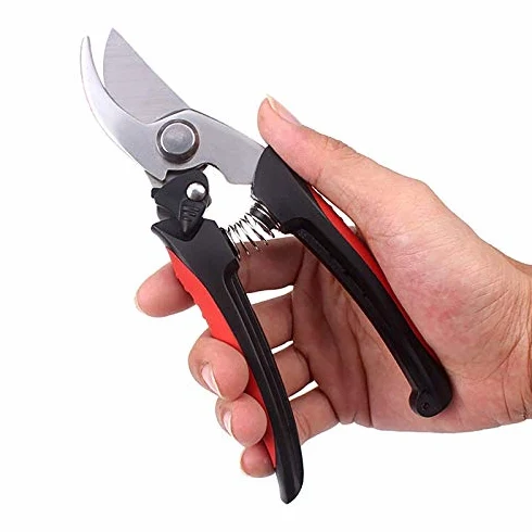 Cortador de injerto de trinquete de árbol, Tijeras de podar, Cortador de jardín, Herramientas para bonsái, podadora de Mano Profesional, Tijera Antideslizante