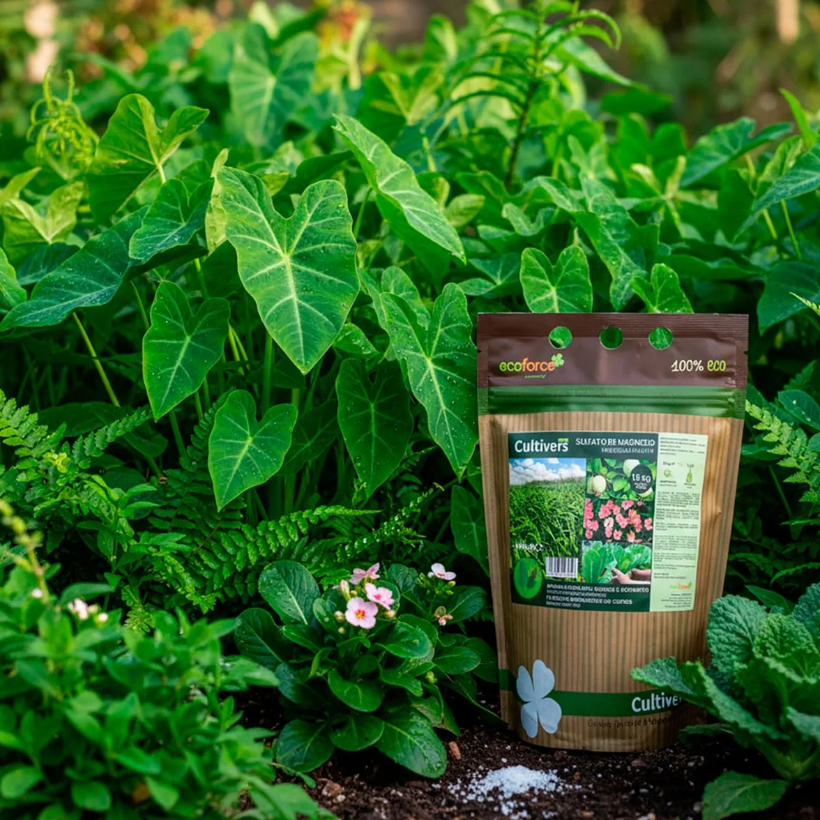 CULTIVERS Sulfato de Magnesio 1,5 kg | Sustancia Mineral Hidrosoluble para Jardinería y Uso Técnico | Disolución en Agua | Mantenimiento de Suelos y Superficies Exteriores