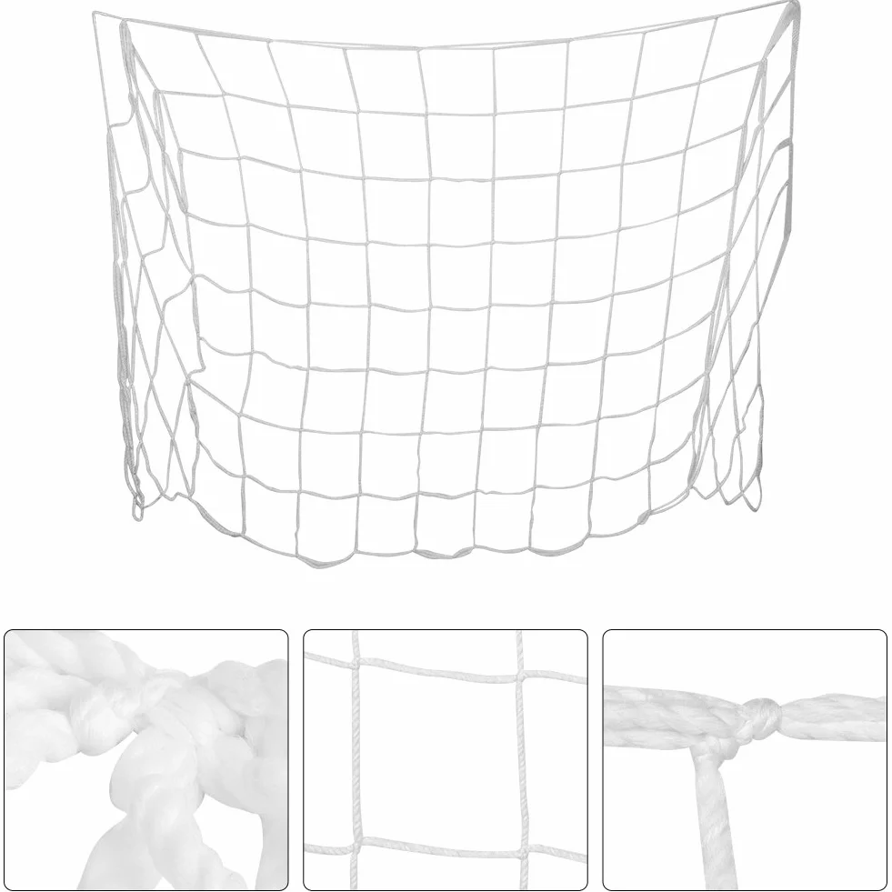 Jadeshay Red Campo Futbol Soccer Goal Net 1.2x0.8m Weather Resistant Replacement