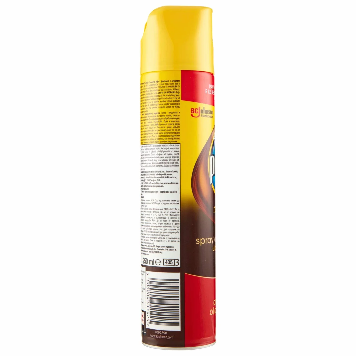 3 x Pronto ravviva Spray Ambra & Argan limpiador 300 ml Limpiador disparador
