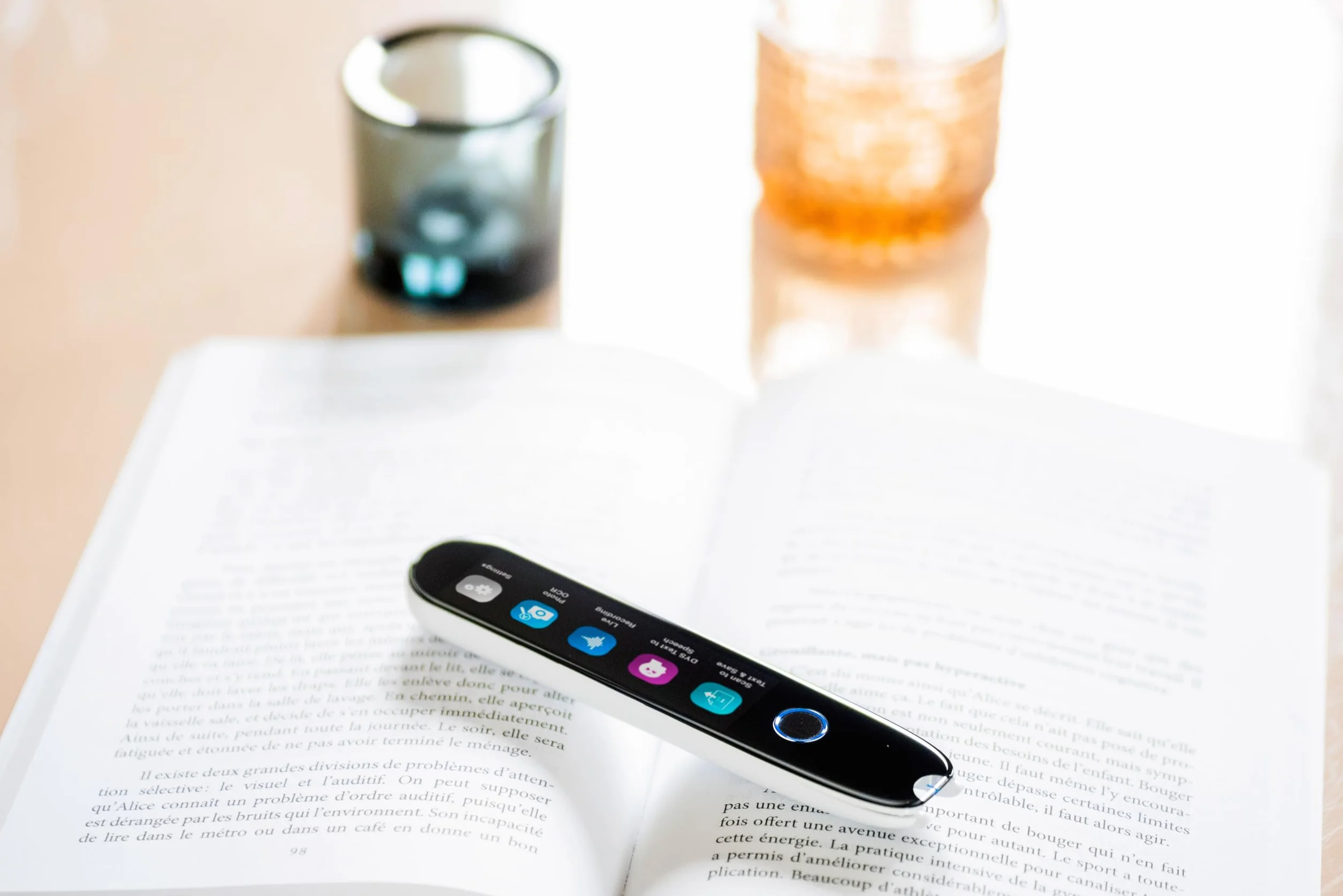 IRISPen Reader 8: Lápiz de Lectura y Escáner Portátil OCR 48 Idiomas Sin Conexión