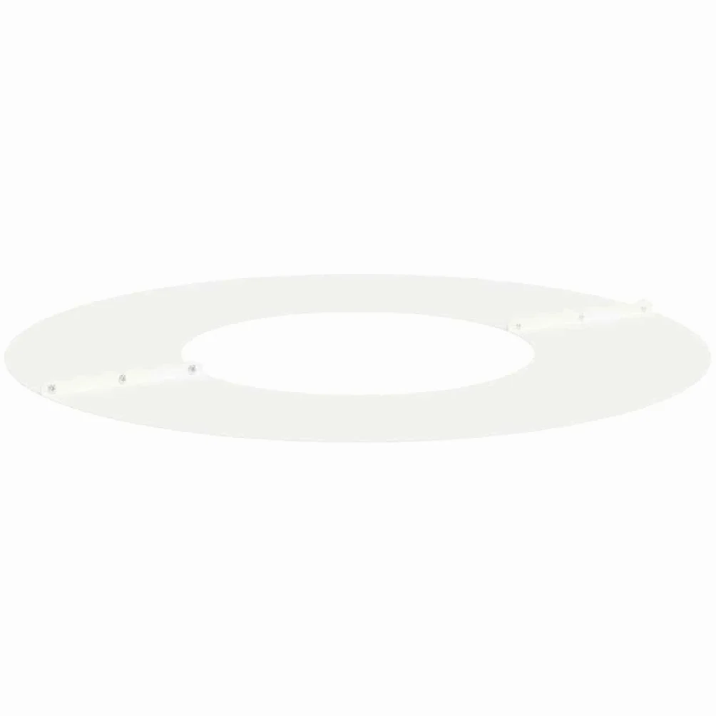 Hothingwell Anillos de Arbol Plano 5 uds 30/60 cm Acero | Decorativo exterior, protege raices, facil montaje, resistente clima, diseño moderno