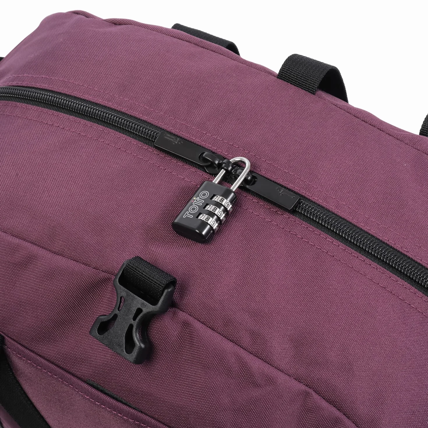 Totto Bolsa de Deporte Bungee Granate