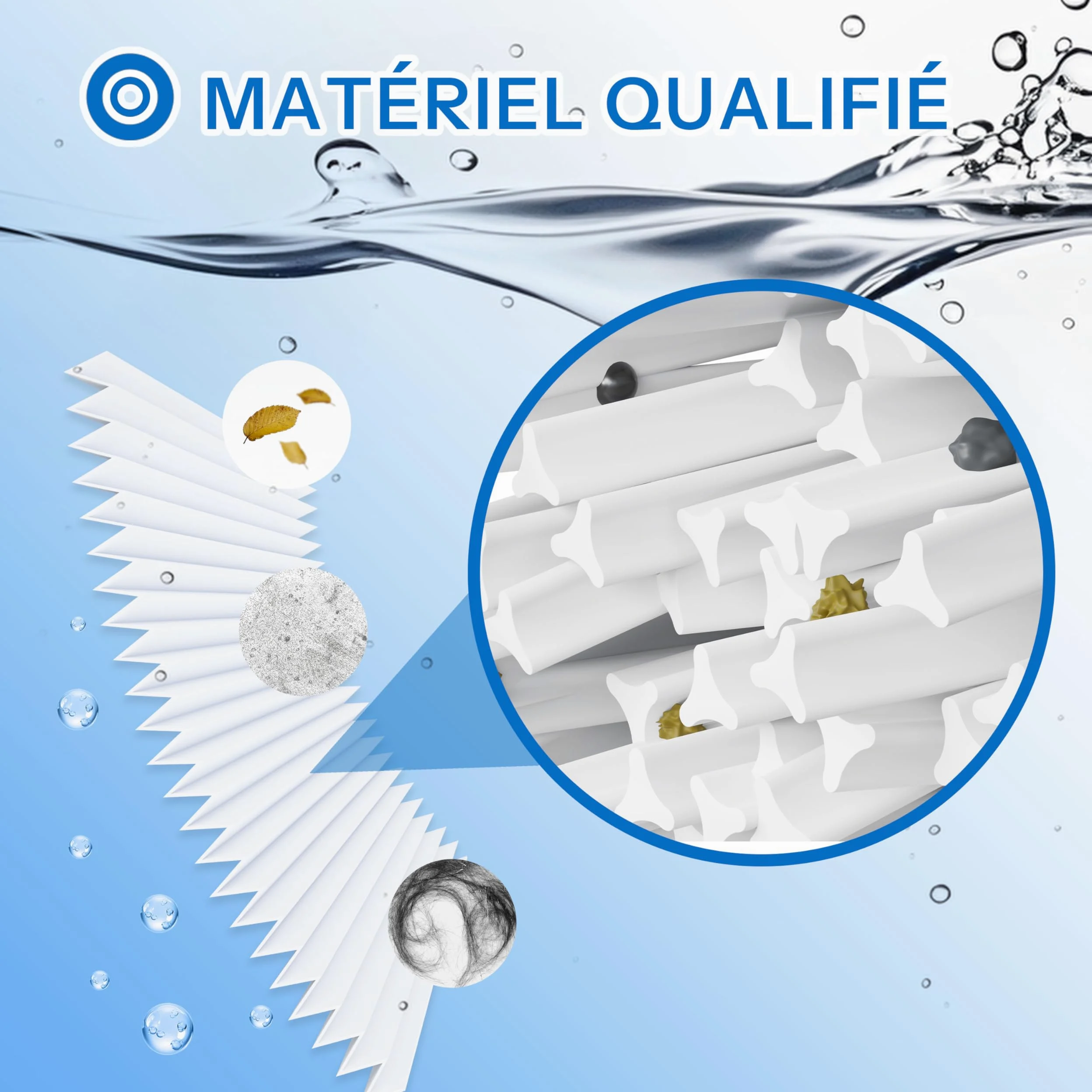 Cartucho de filtro compatible con Pleatco PJ100-4, Unicel C-9699, Filbur FC-1490, Jacuzzi CFR100, Waterair CFR100 para piscina, 1 paquete