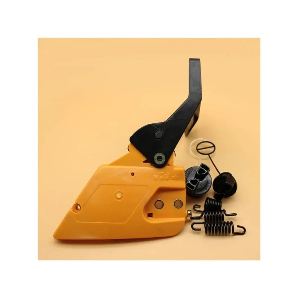 Kit de Resorte Amortiguador de Tapa de manija de Freno de Cubierta de Embrague de Cadena for Piezas de Repuesto de Motosierra 350 351 370 371 390 420 Piezas de Repuesto