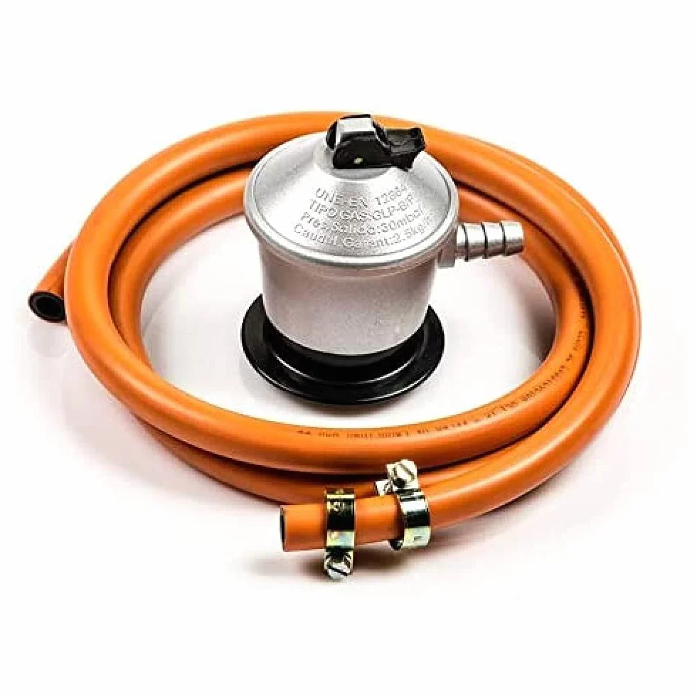 Com Gas 000415 - Kit Blister 1,5 Metros, Manguera y regulador 30 gr